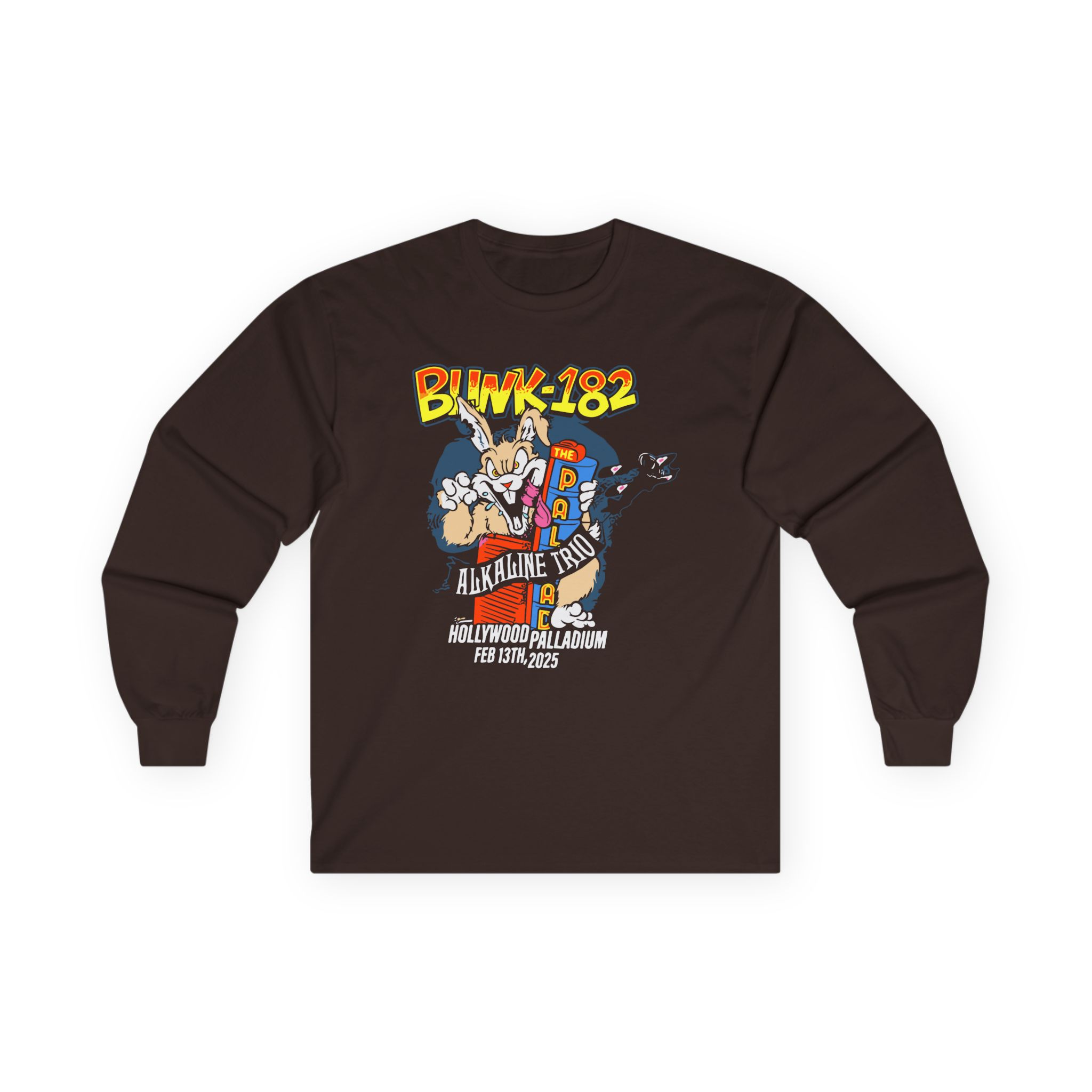 Blink 182 La Fire Aid Unisex Ultra Cotton Long Sleeve Tee