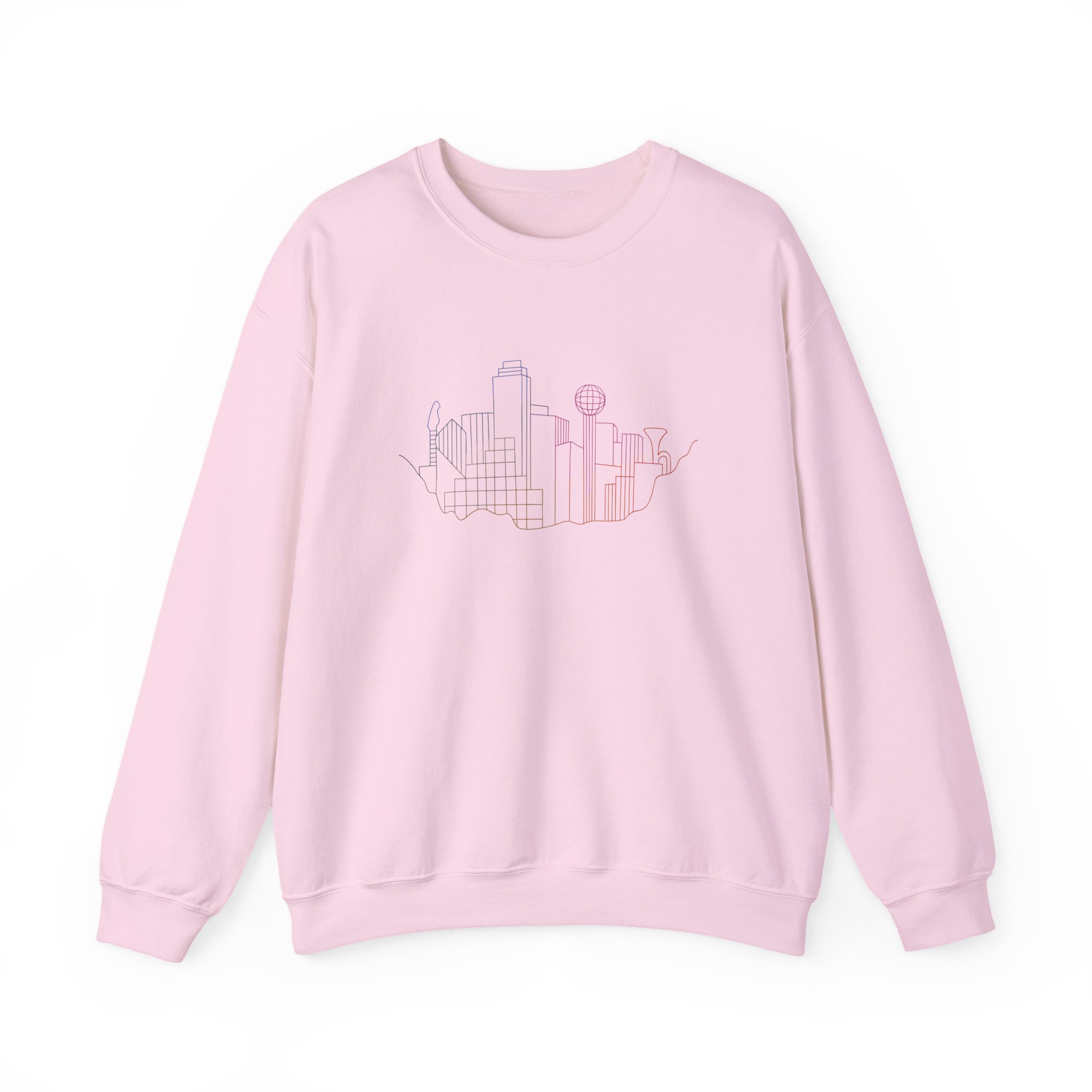 Snarky Puppy Empire Central Skyline Unisex Heavy Blend Crewneck Sweatshirt
