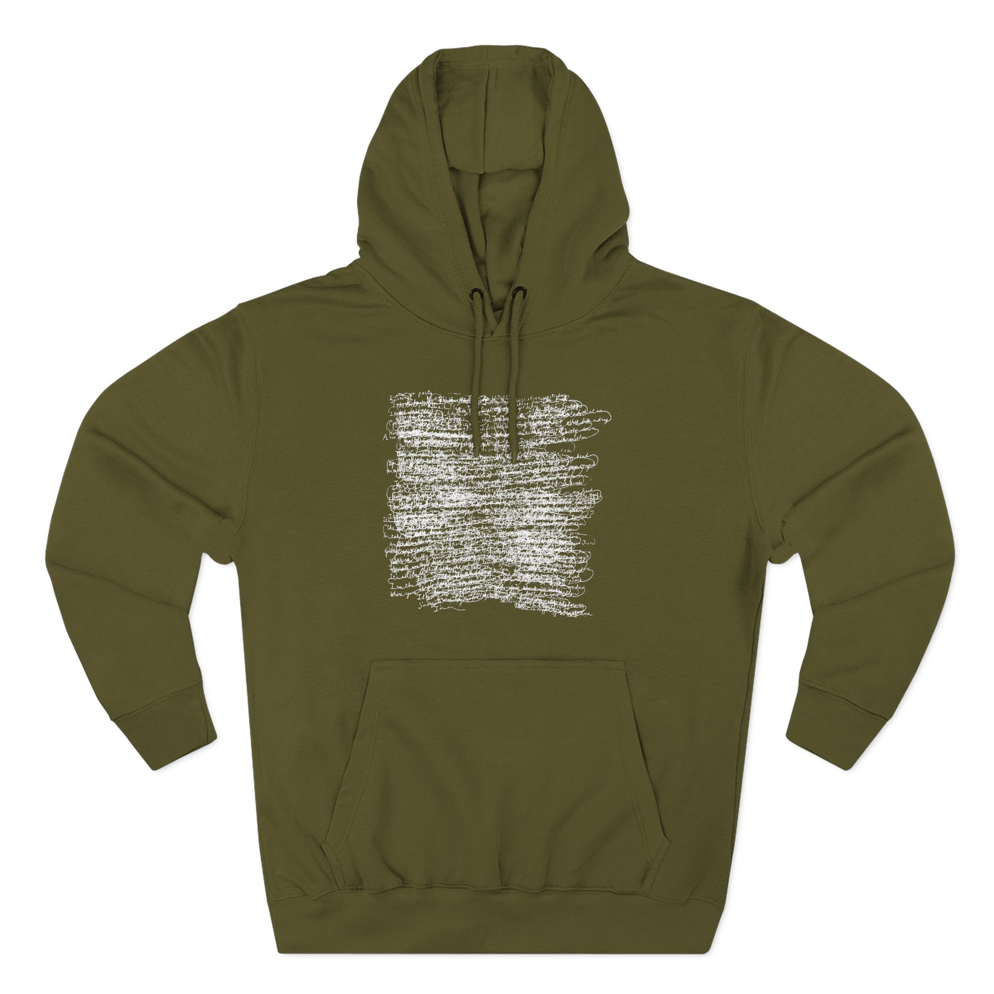 Tom Odell Scribble Three-Panel Fleece Hoodie