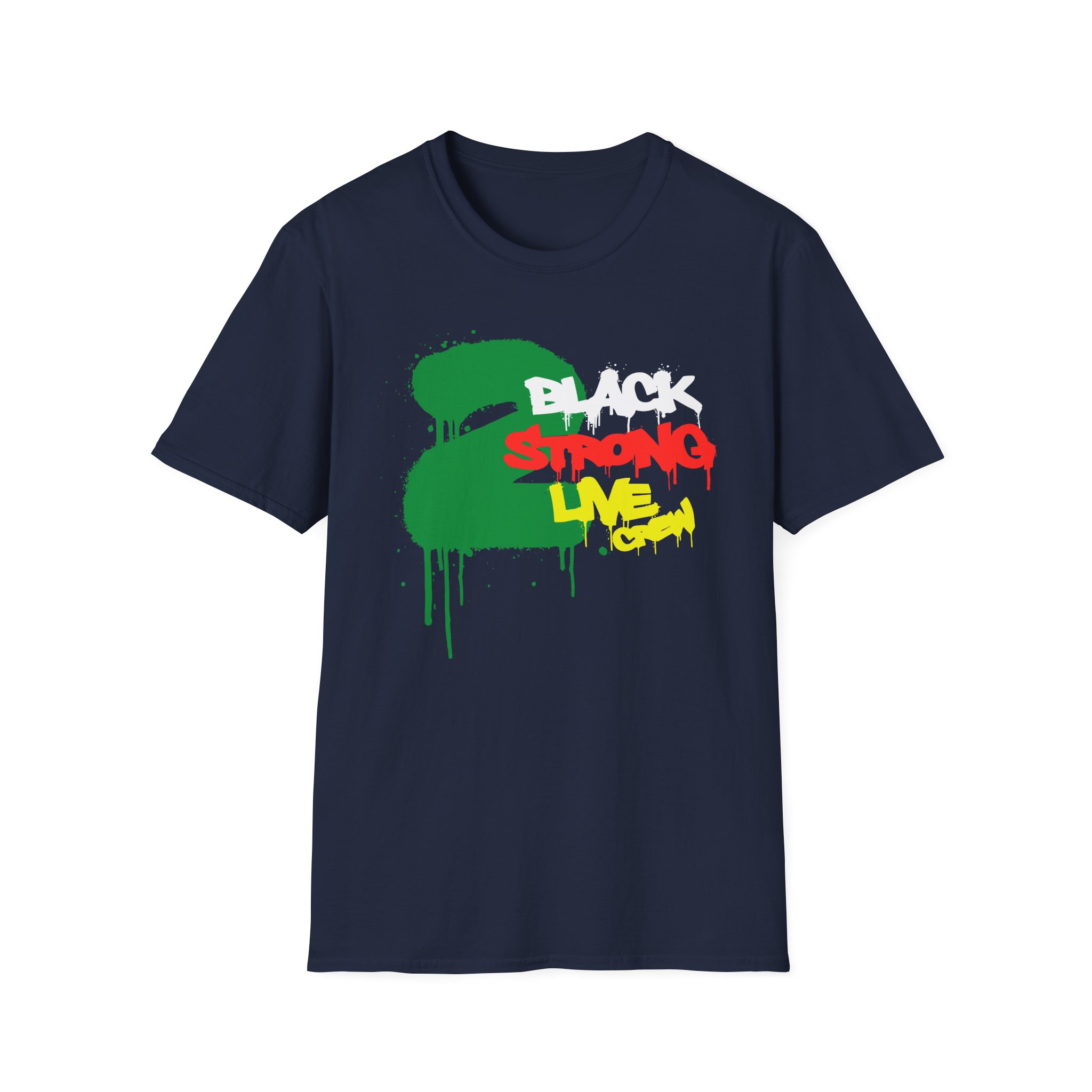 2 Live Crew Black Strong Unisex Softstyle T-Shirt