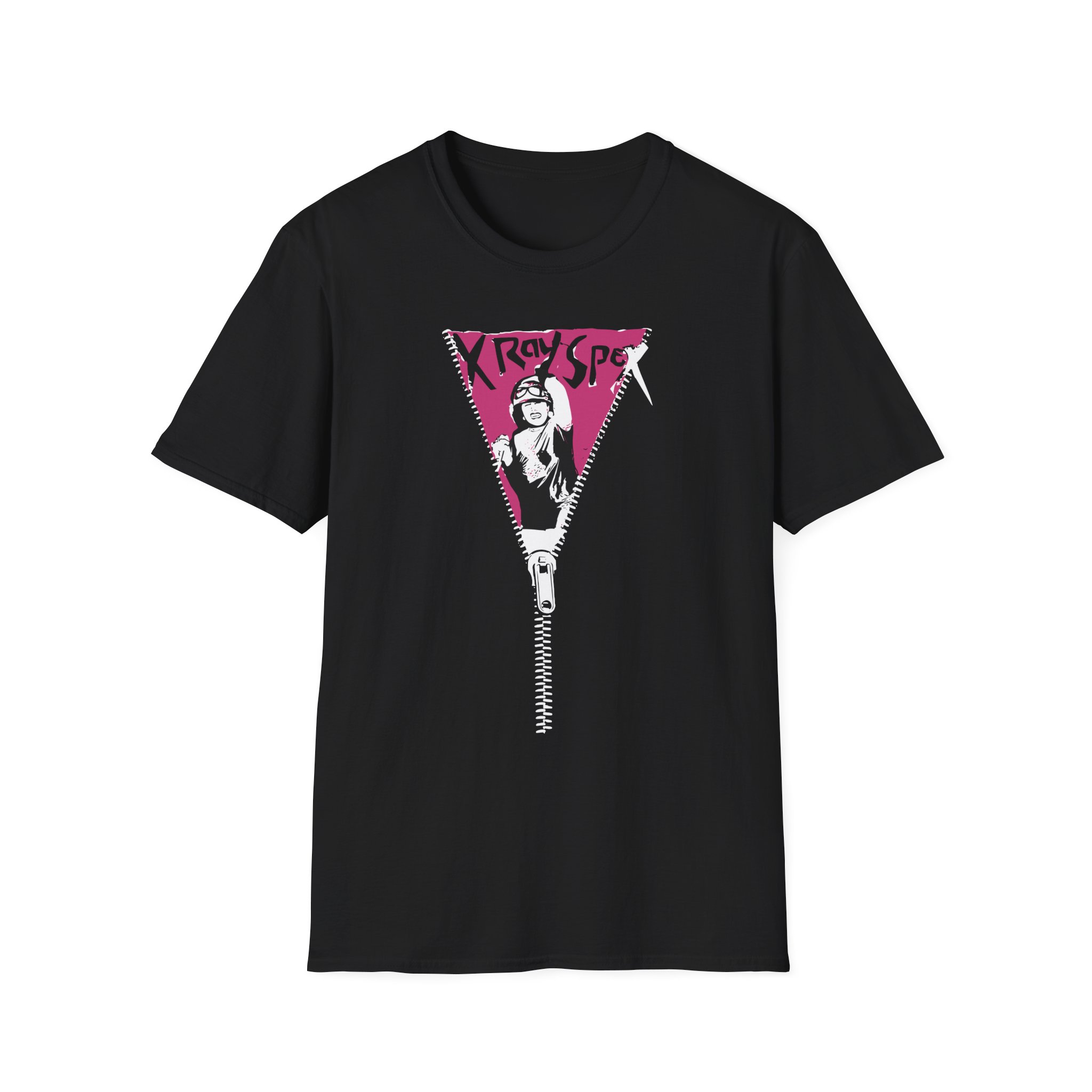 X-ray Spex Zipper Unisex Softstyle T-Shirt