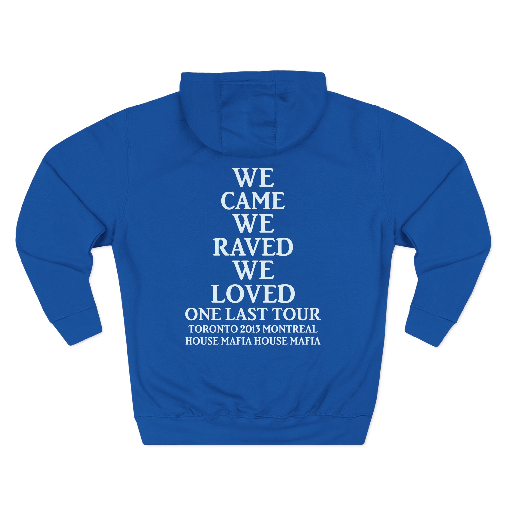 Swedish House Mafia One Last Tour Three-Panel Fleece Hoodie