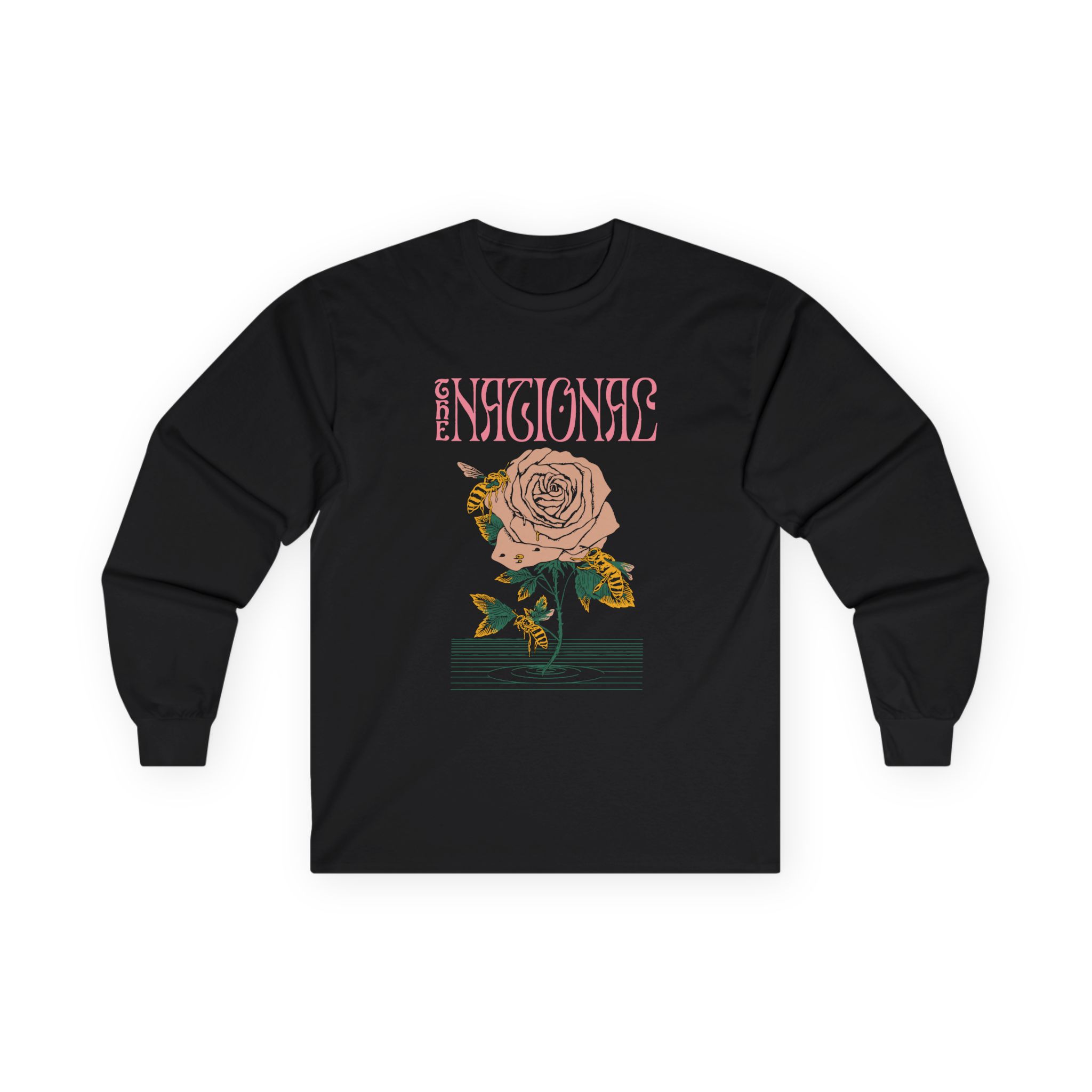 The National Bees & Flower Unisex Ultra Cotton Long Sleeve Tee