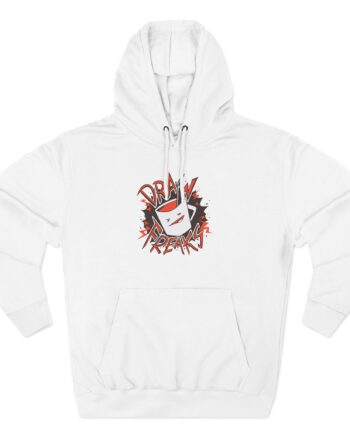 Drawfreaks Baseball Three-Panel Fleece Hoodie