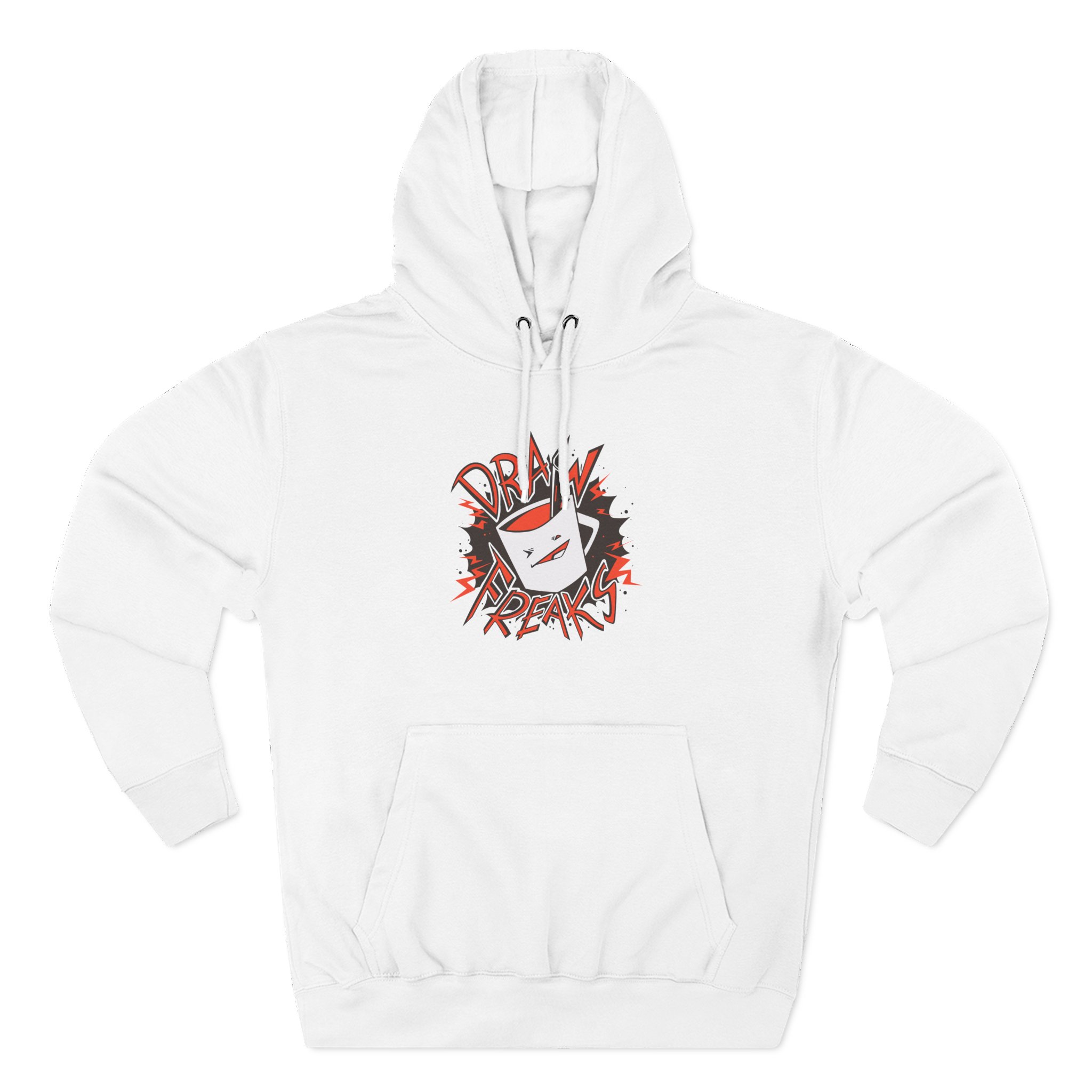 Drawfreaks Baseball Three-Panel Fleece Hoodie