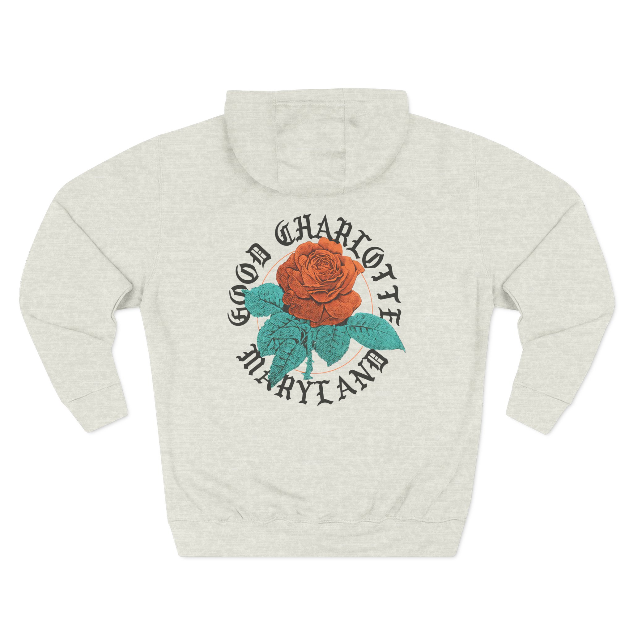 Good Charlotte Rose Maryland Three-Panel Fleece Hoodie