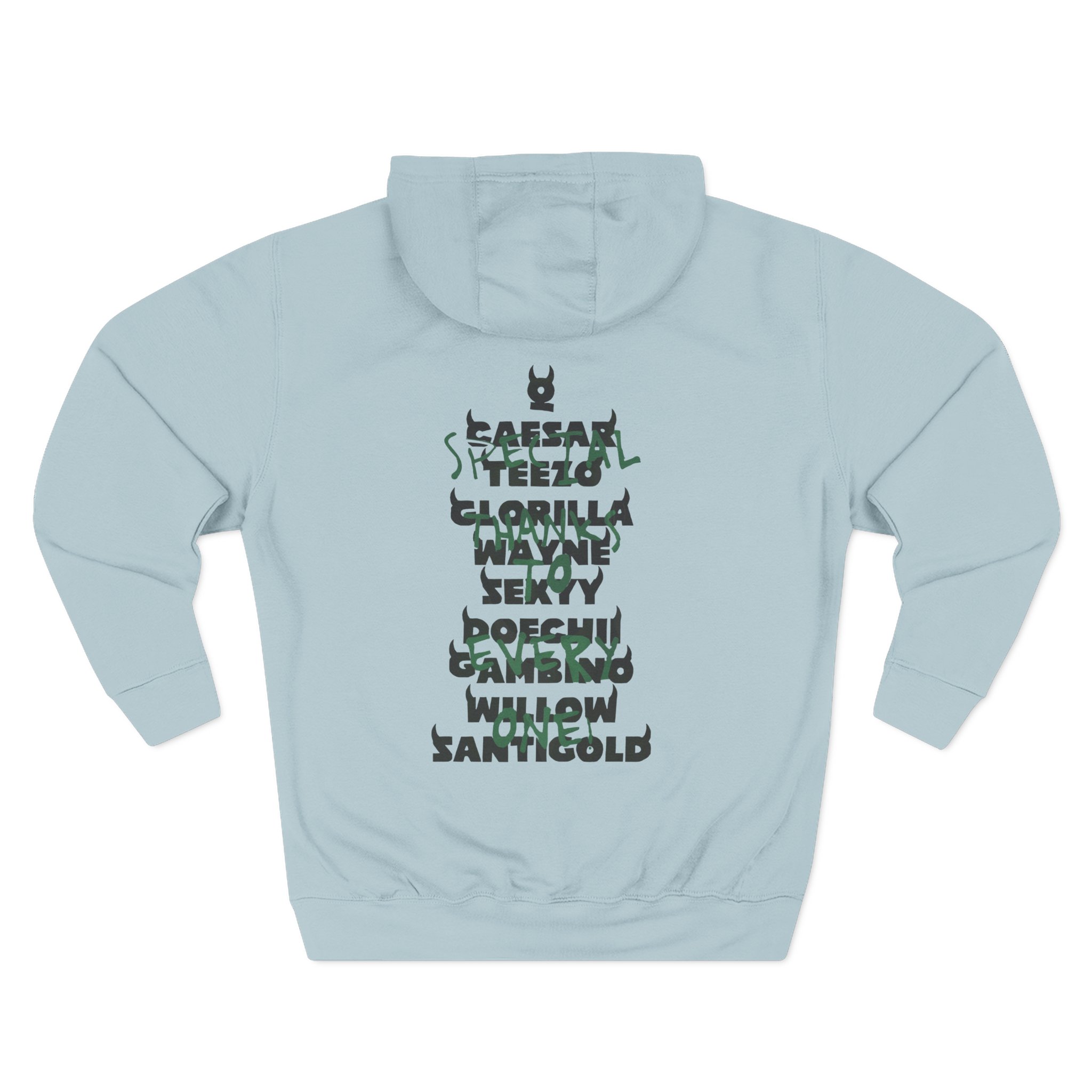 Chromakopia I <3 Features Three-Panel Fleece Hoodie