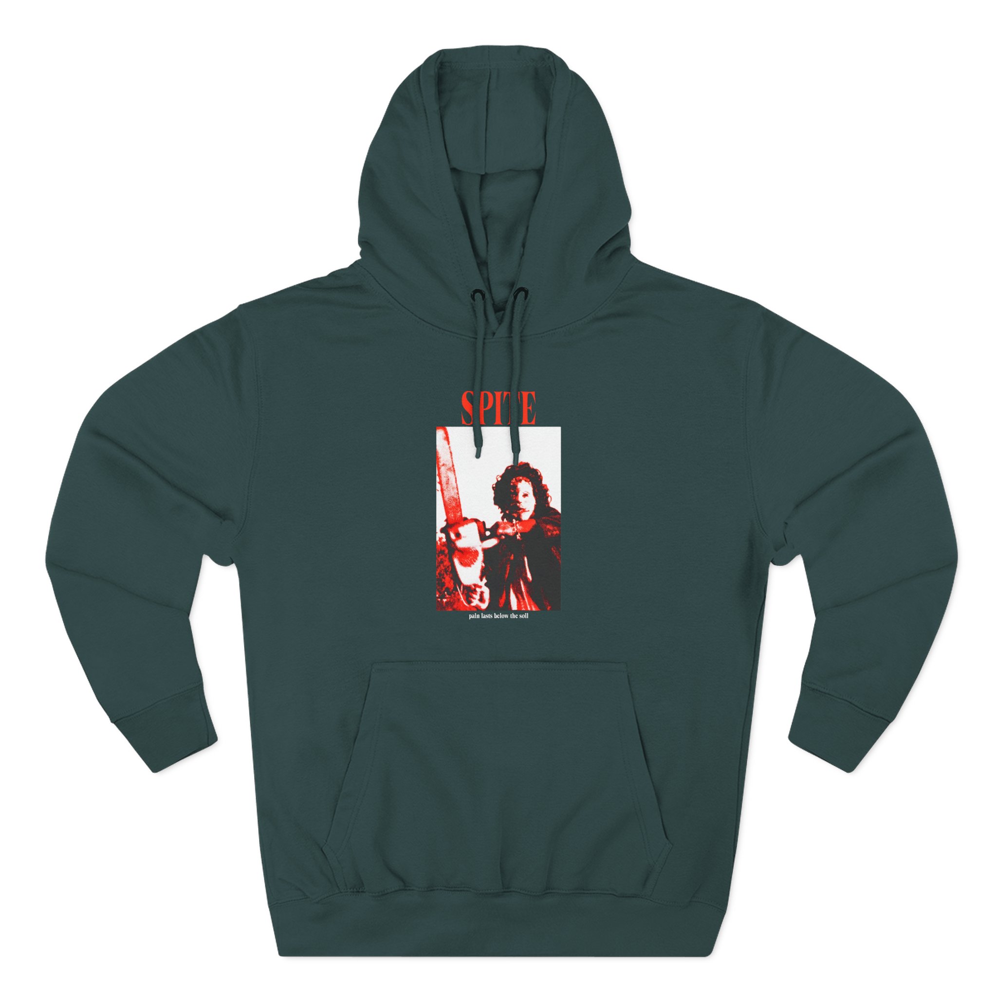 Spite Pain Lasts Three-Panel Fleece Hoodie
