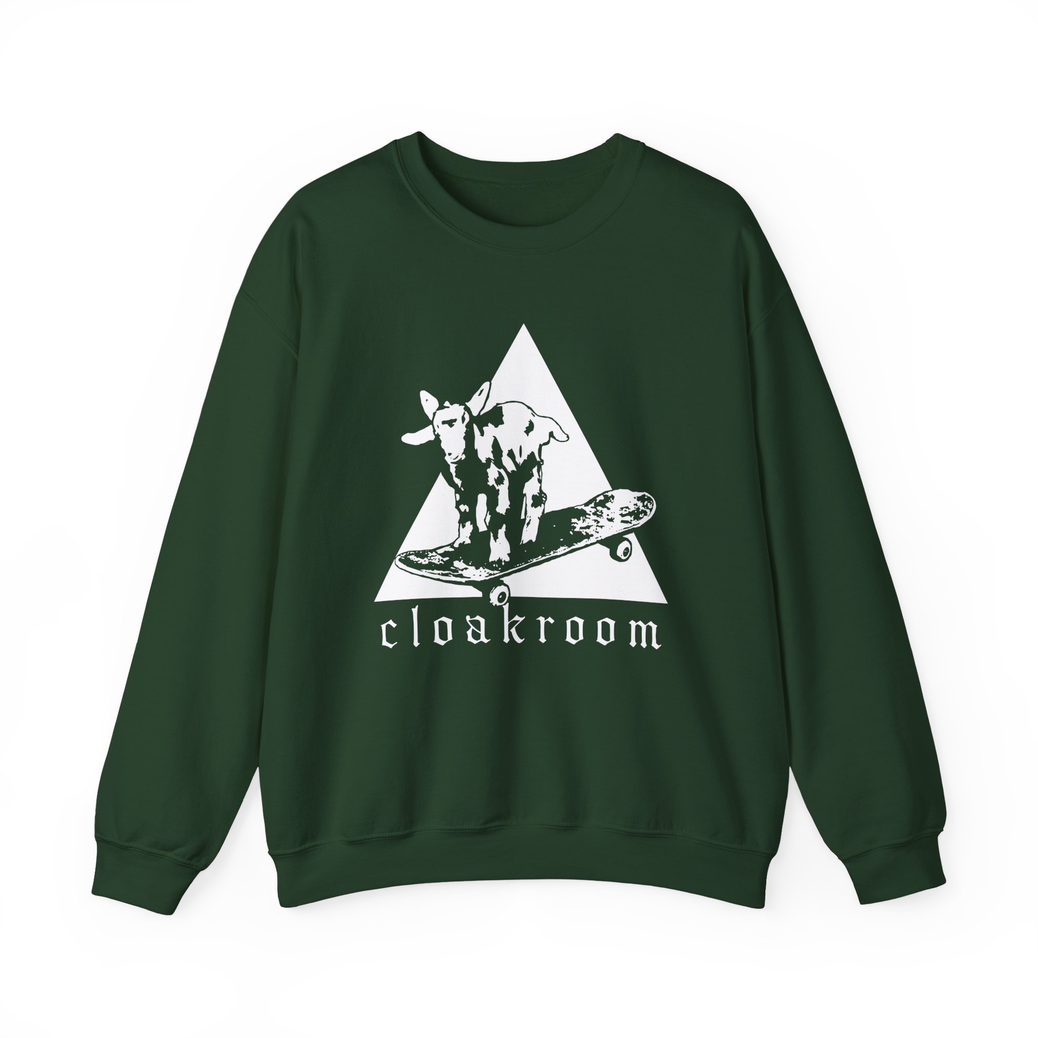 Cloakroom Punk Goat Unisex Heavy Blendâ„¢ Crewneck Sweatshirt