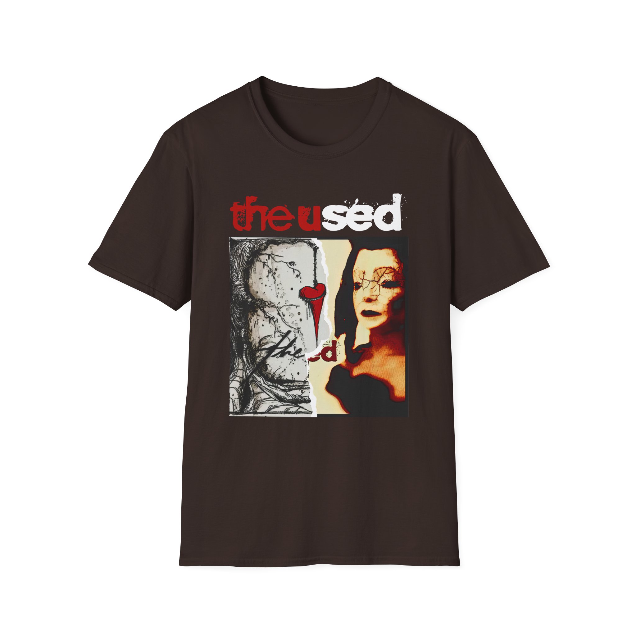 The Used Split Unisex Softstyle T-Shirt