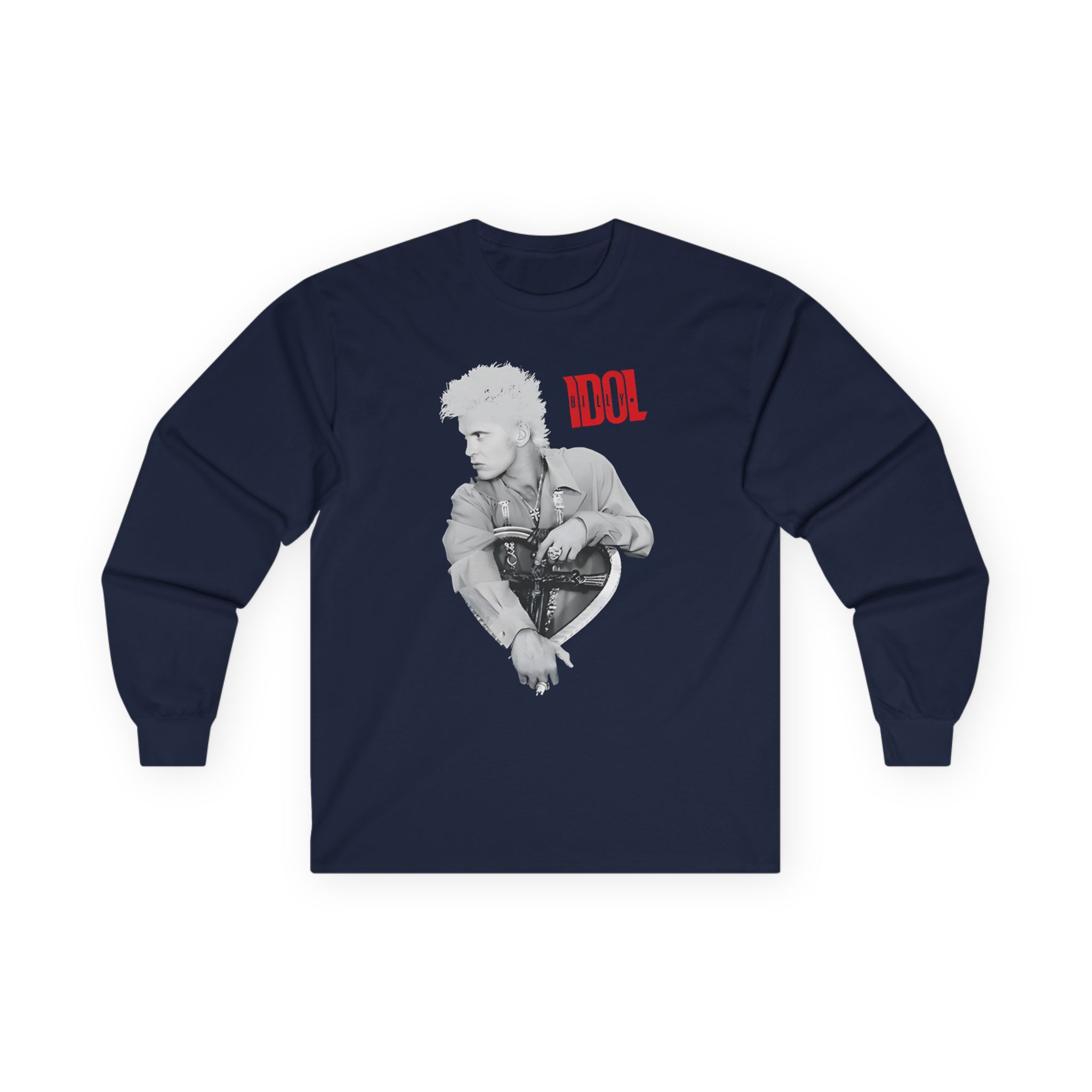 Billy Idol Heart Unisex Ultra Cotton Long Sleeve Tee