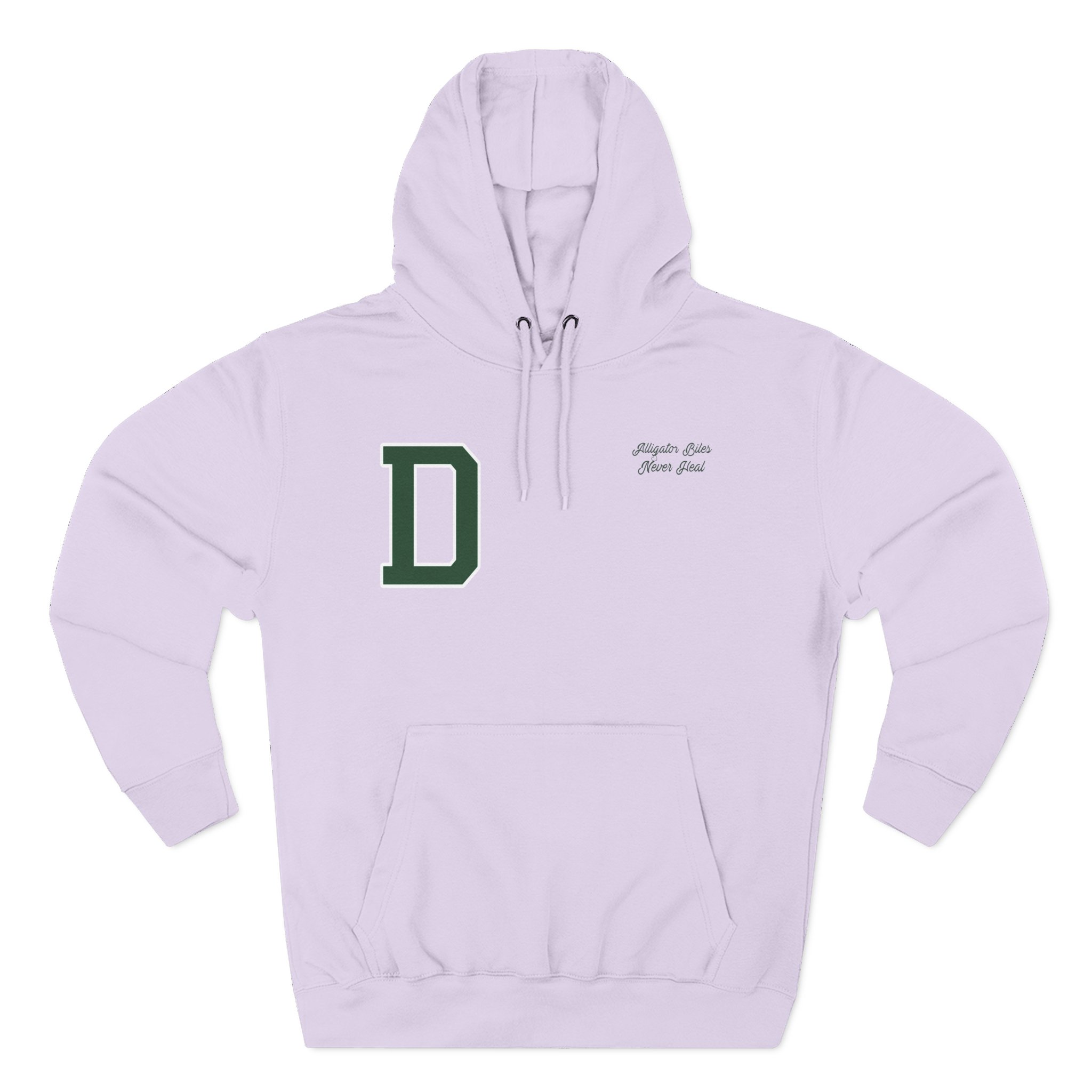 Doechii D Cardigan Three-Panel Fleece Hoodie