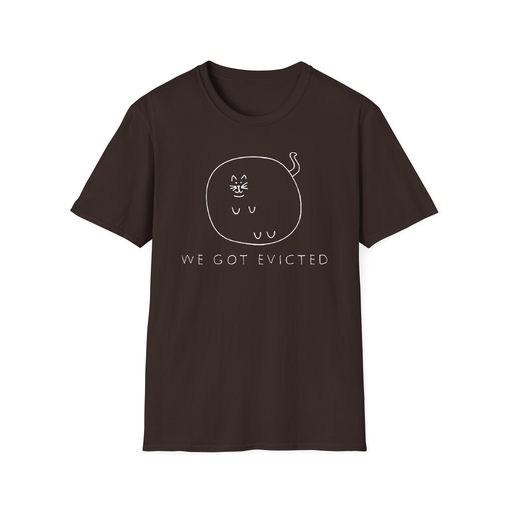 William Osman We Got Evicted Unisex Softstyle T-Shirt
