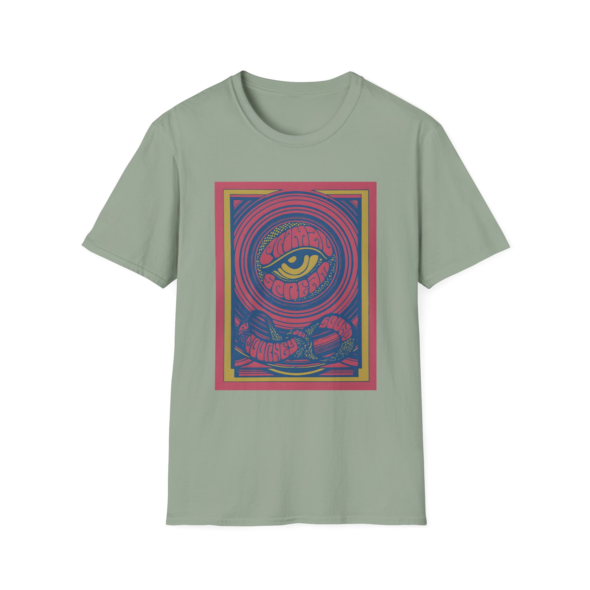 Primal Scream a Journey Into Sound Unisex Softstyle T-Shirt
