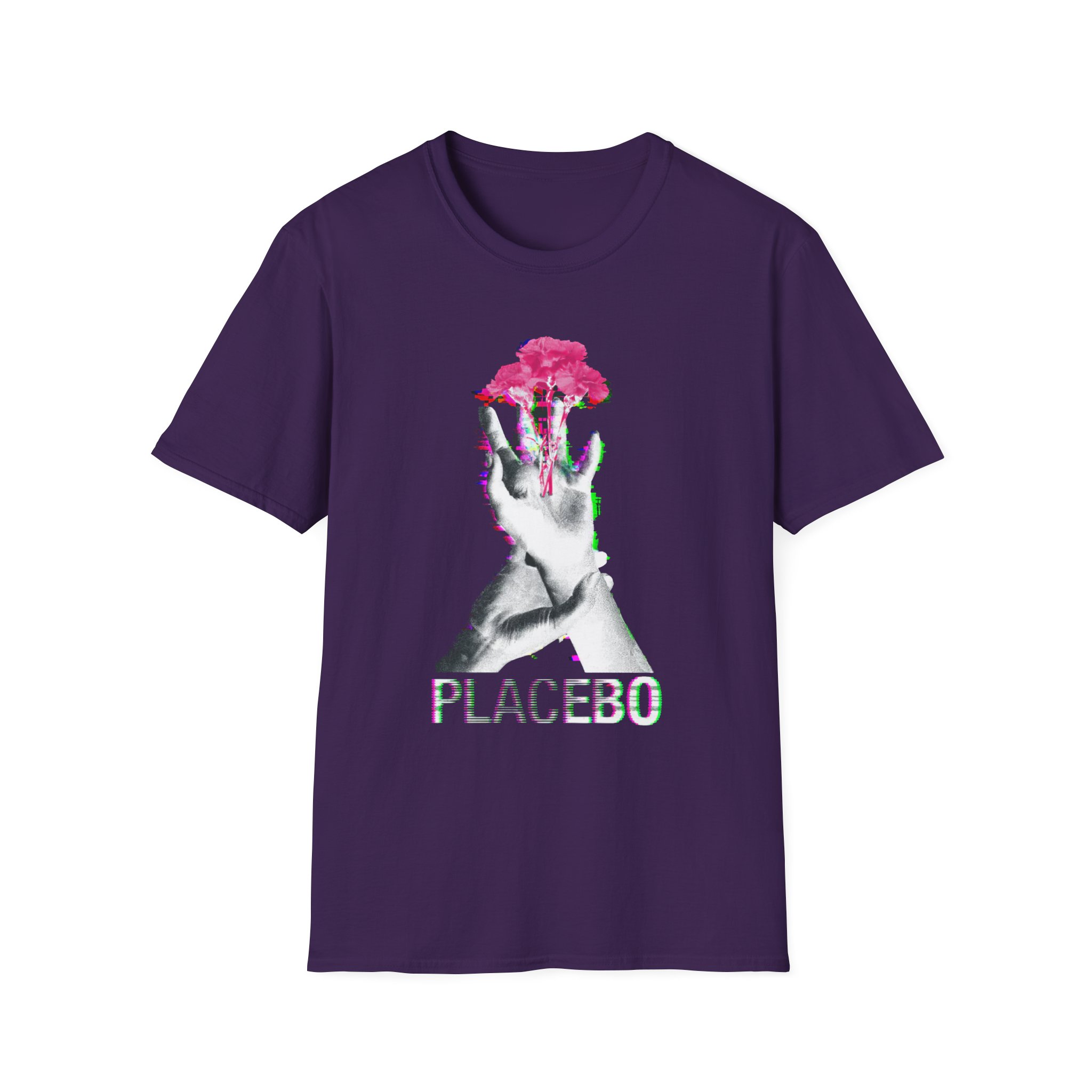 Placebo Flower Hand Unisex Softstyle T-Shirt