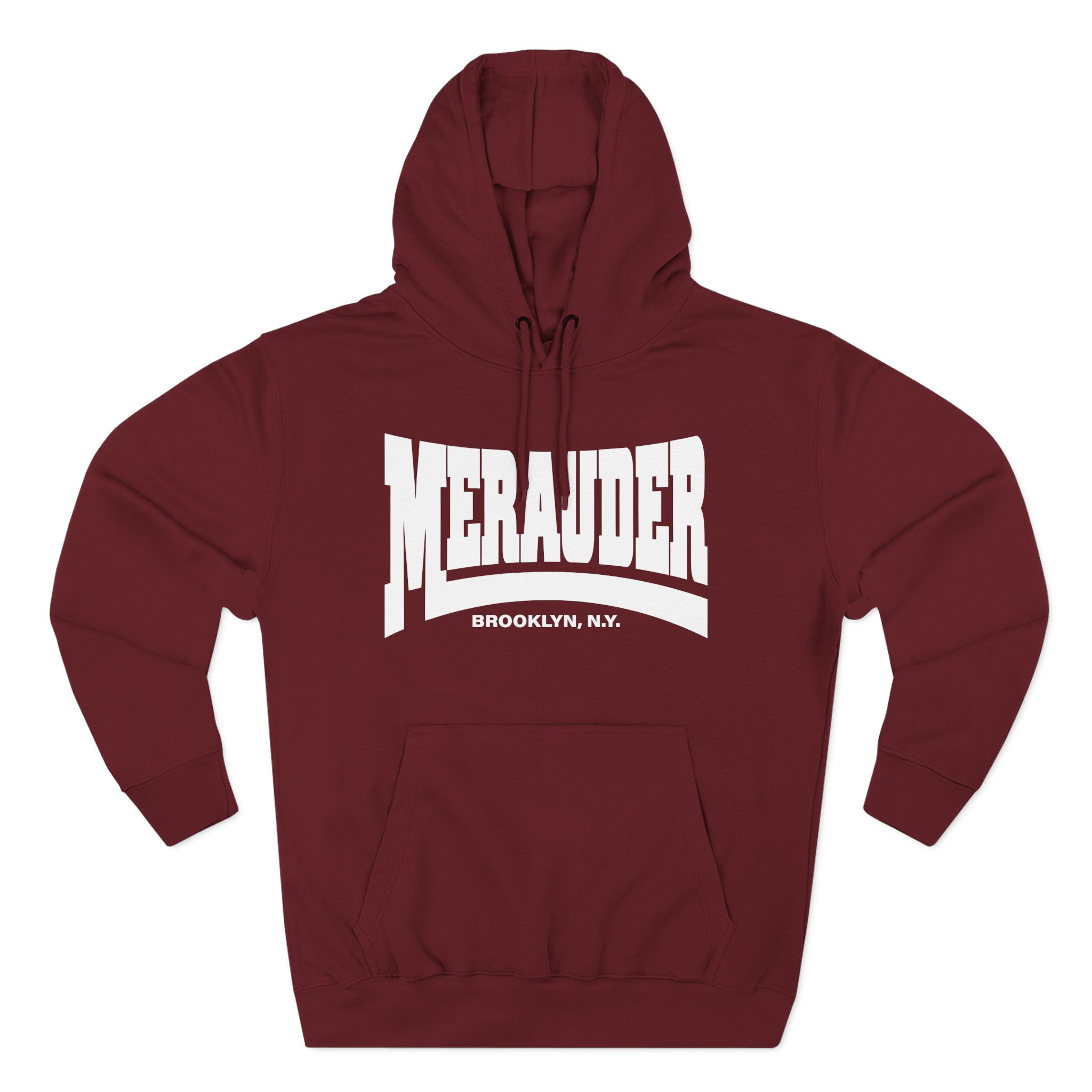 Merauder Life is Pain Three-Panel Fleece Hoodie