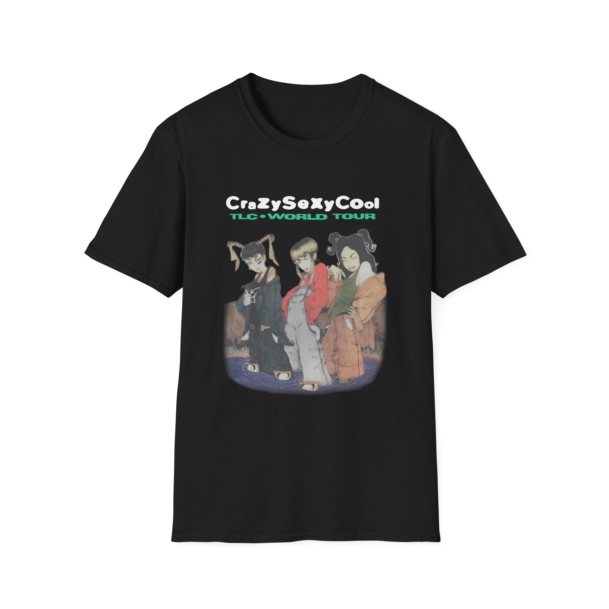 TLC CrazySexyCool Anime Unisex Softstyle T-Shirt