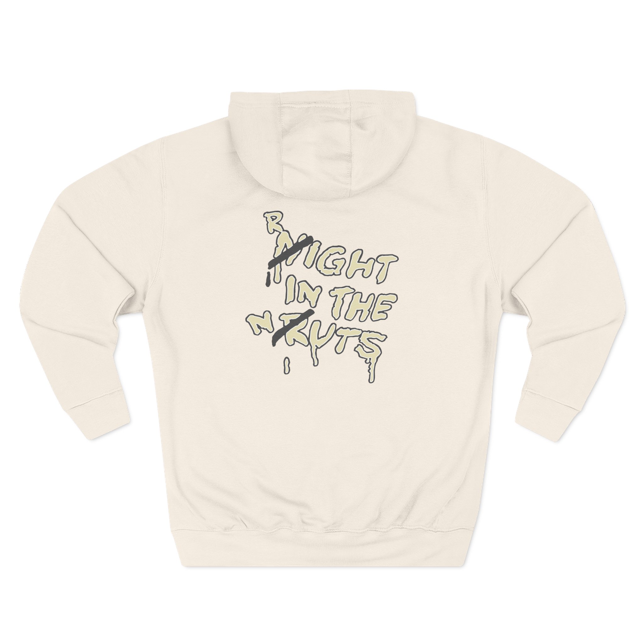 AS Right in the⦠Raglan Three-Panel Fleece Hoodie