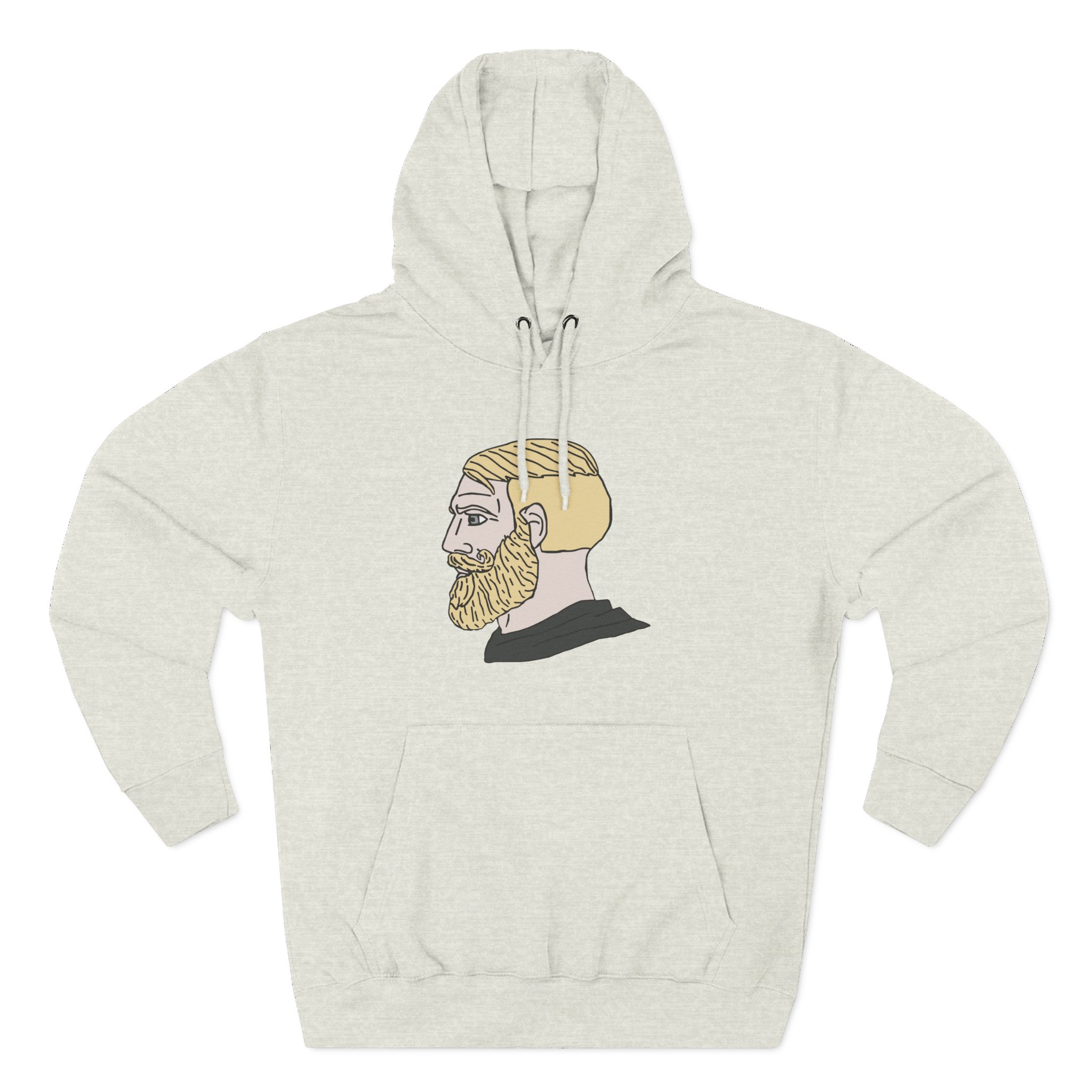 Chad Chad Yes Chad Three-Panel Fleece Hoodie