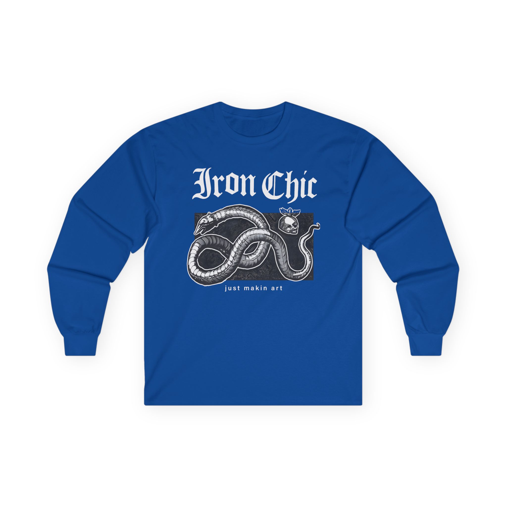 Iron Chic Makin' Art Unisex Ultra Cotton Long Sleeve Tee