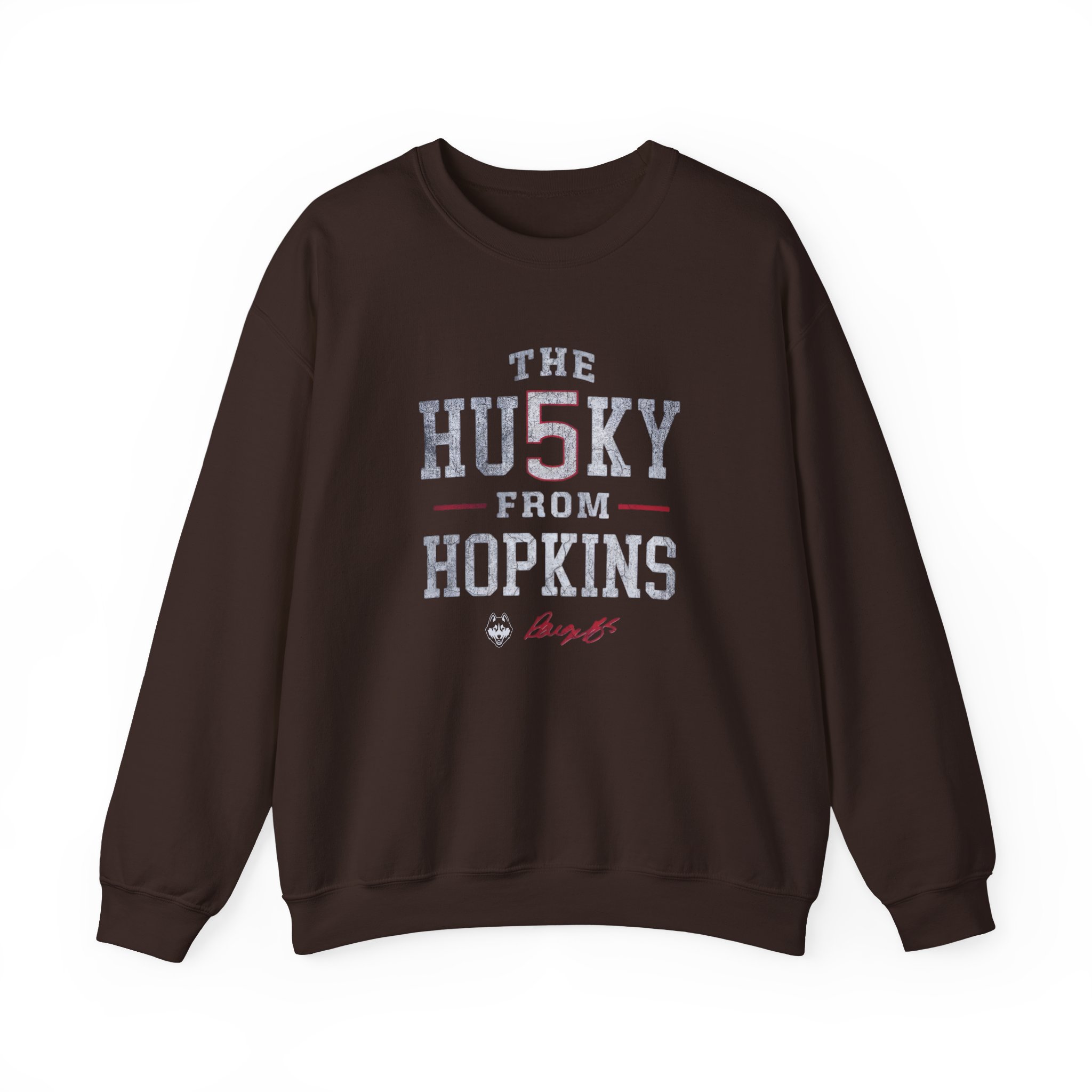 Paige Bueckers Hu5ky From Hopkins Unisex Heavy Blendâ„¢ Crewneck Sweatshirt