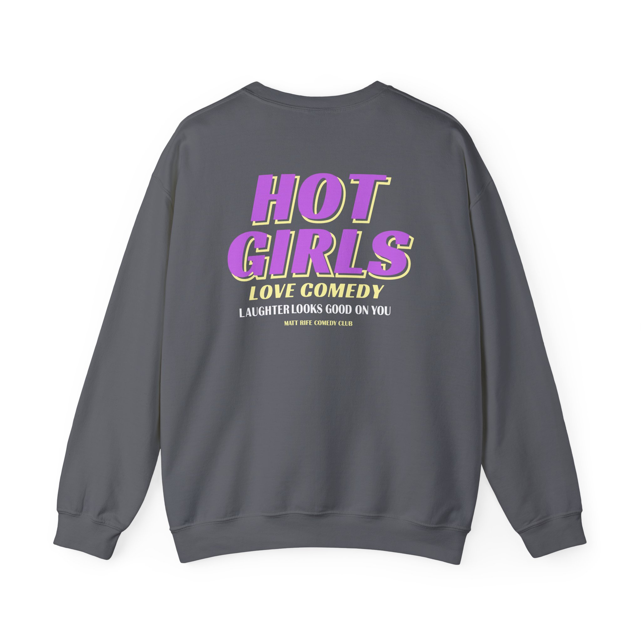 Matt Rife Hot Girls Love Comedy Unisex Heavy Blendâ„¢ Crewneck Sweatshirt