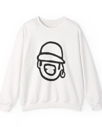 Niko B Big Face Unisex Heavy Blend Crewneck Sweatshirt