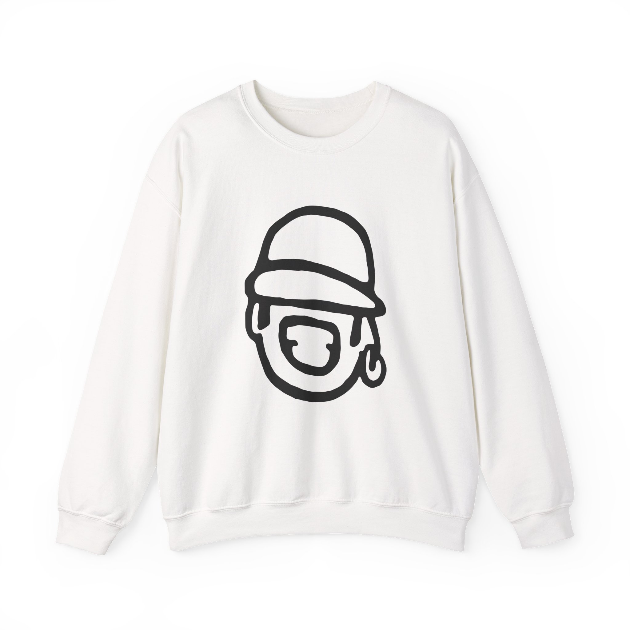 Niko B Big Face Unisex Heavy Blend Crewneck Sweatshirt
