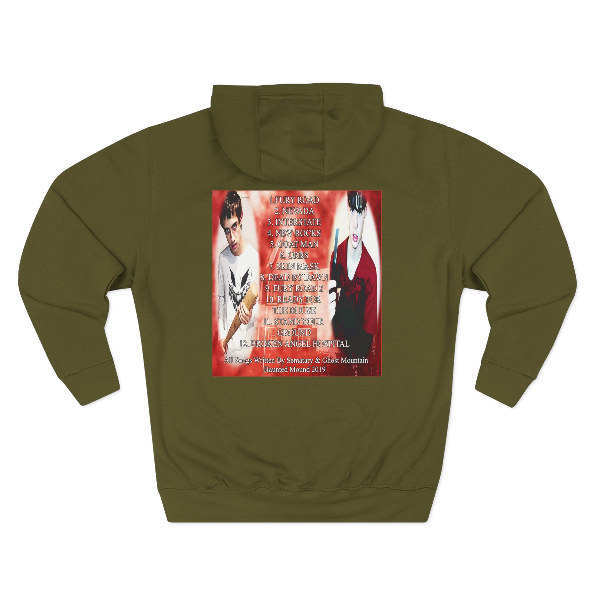 Sematary Three-Panel Fleece Hoodie