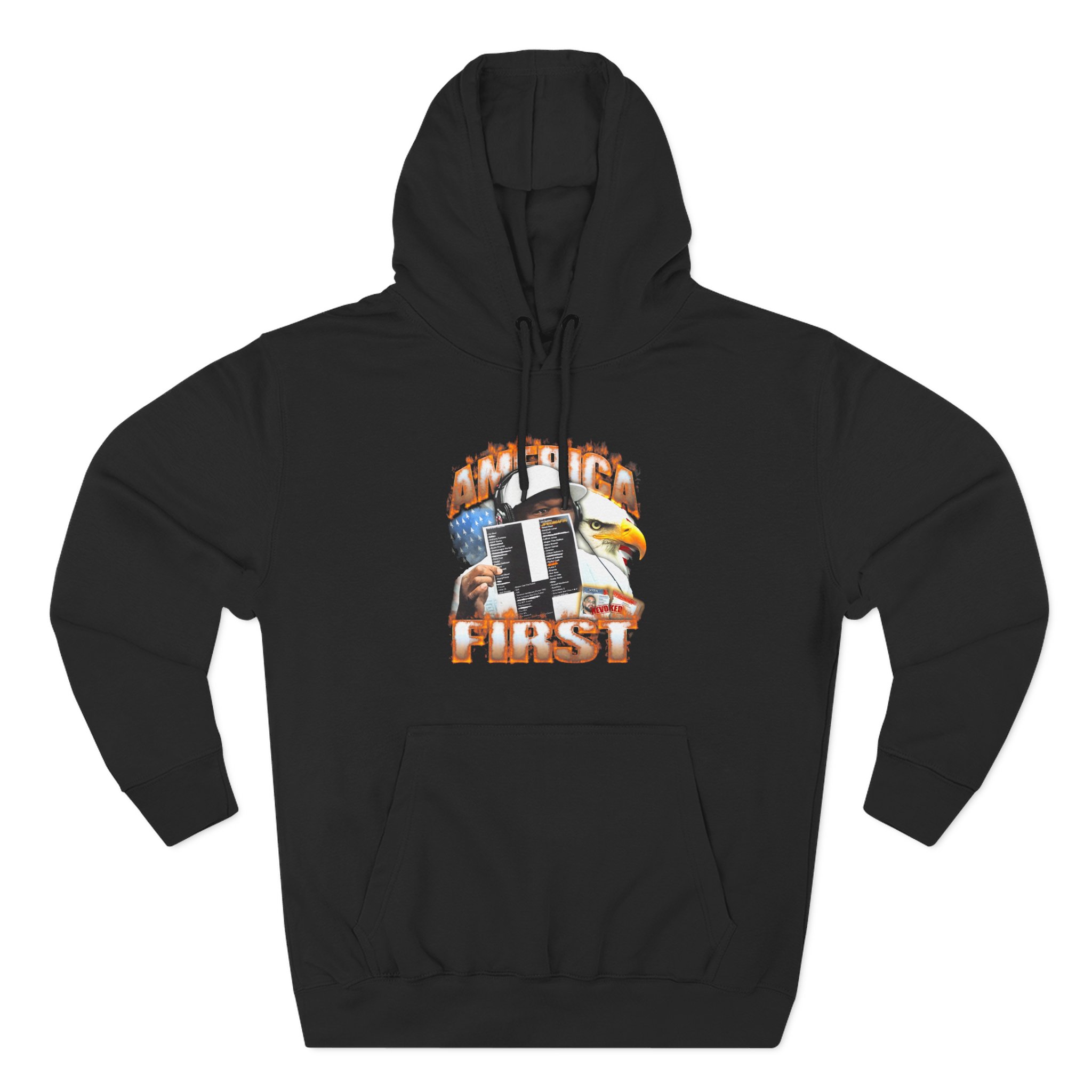Jpegmafia America First Three-Panel Fleece Hoodie