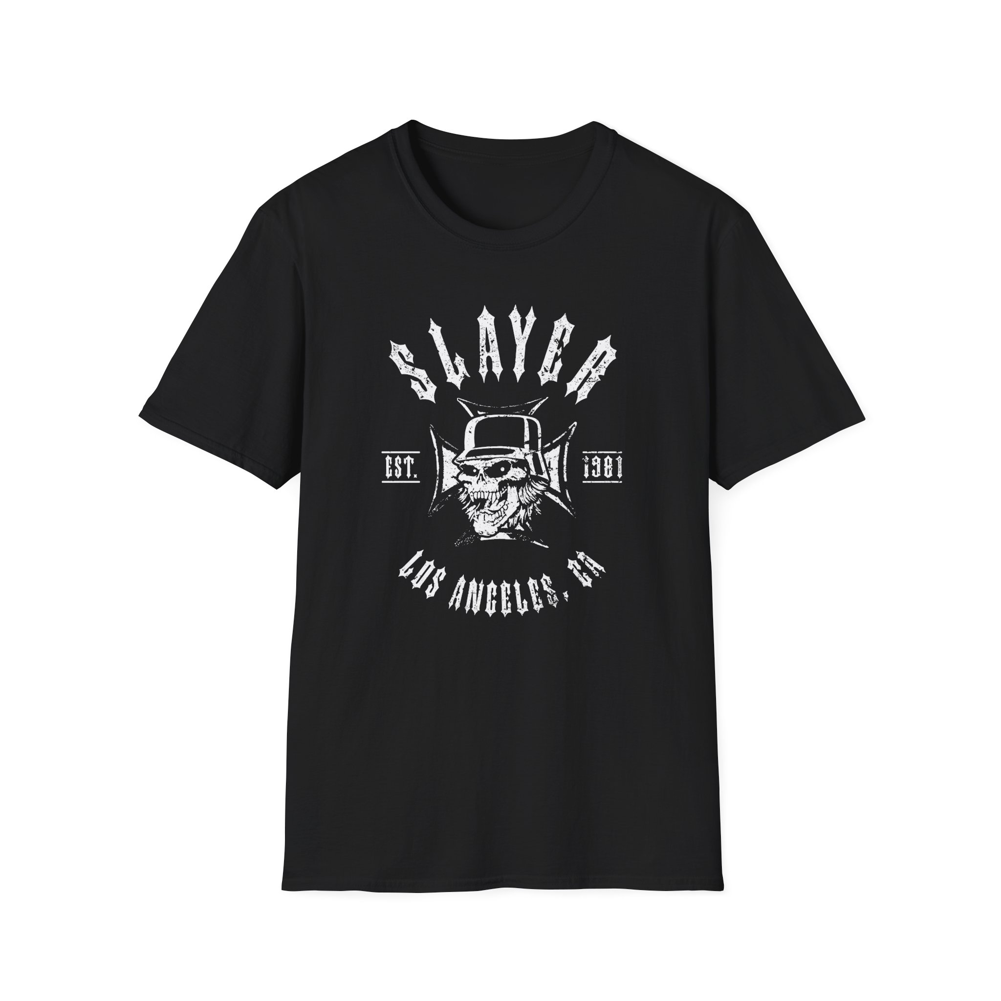 Slayer Established 1981 Skull Unisex Softstyle T-Shirt