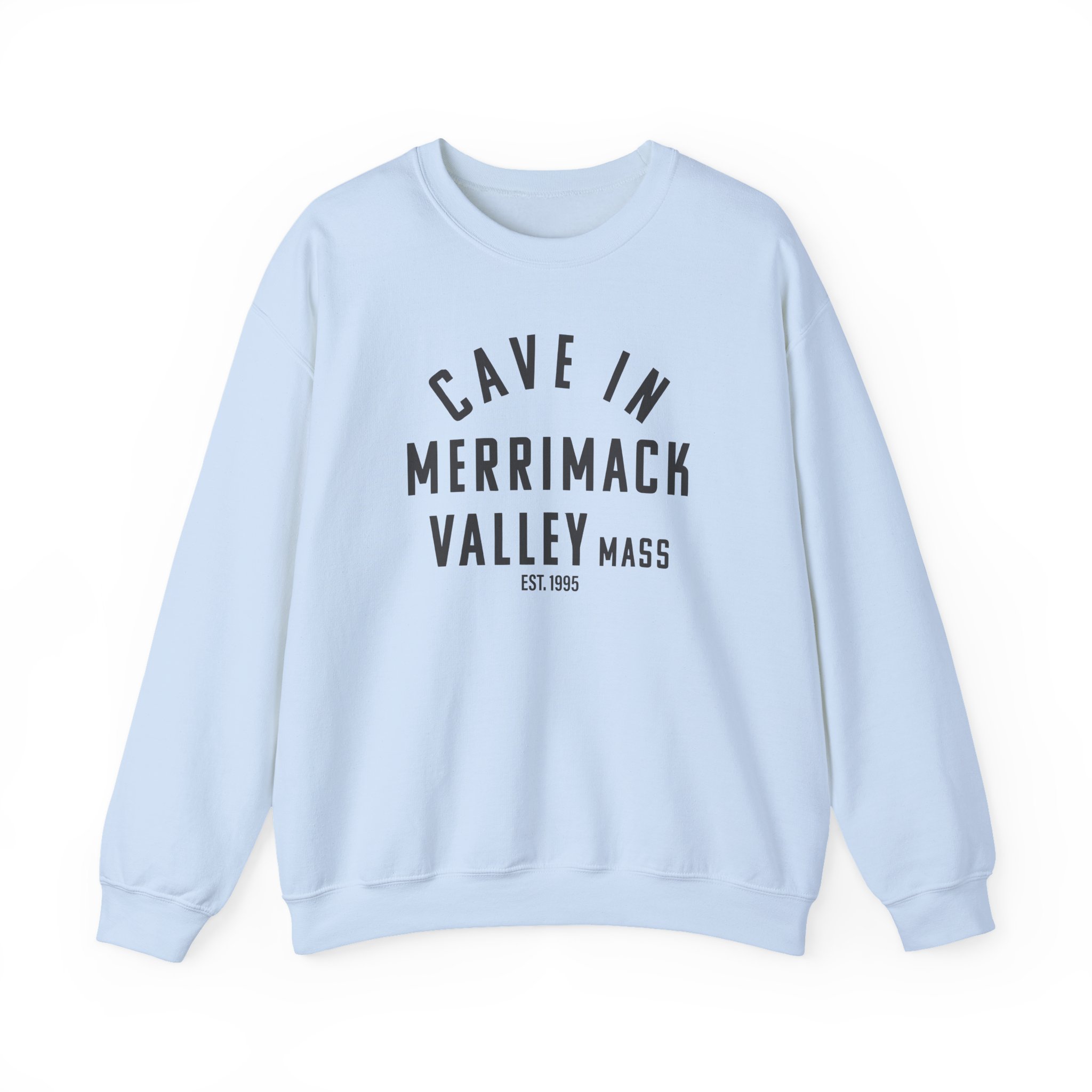 Cave in Merrimack Valley: Blackened Unisex Heavy Blendâ„¢ Crewneck Sweatshirt