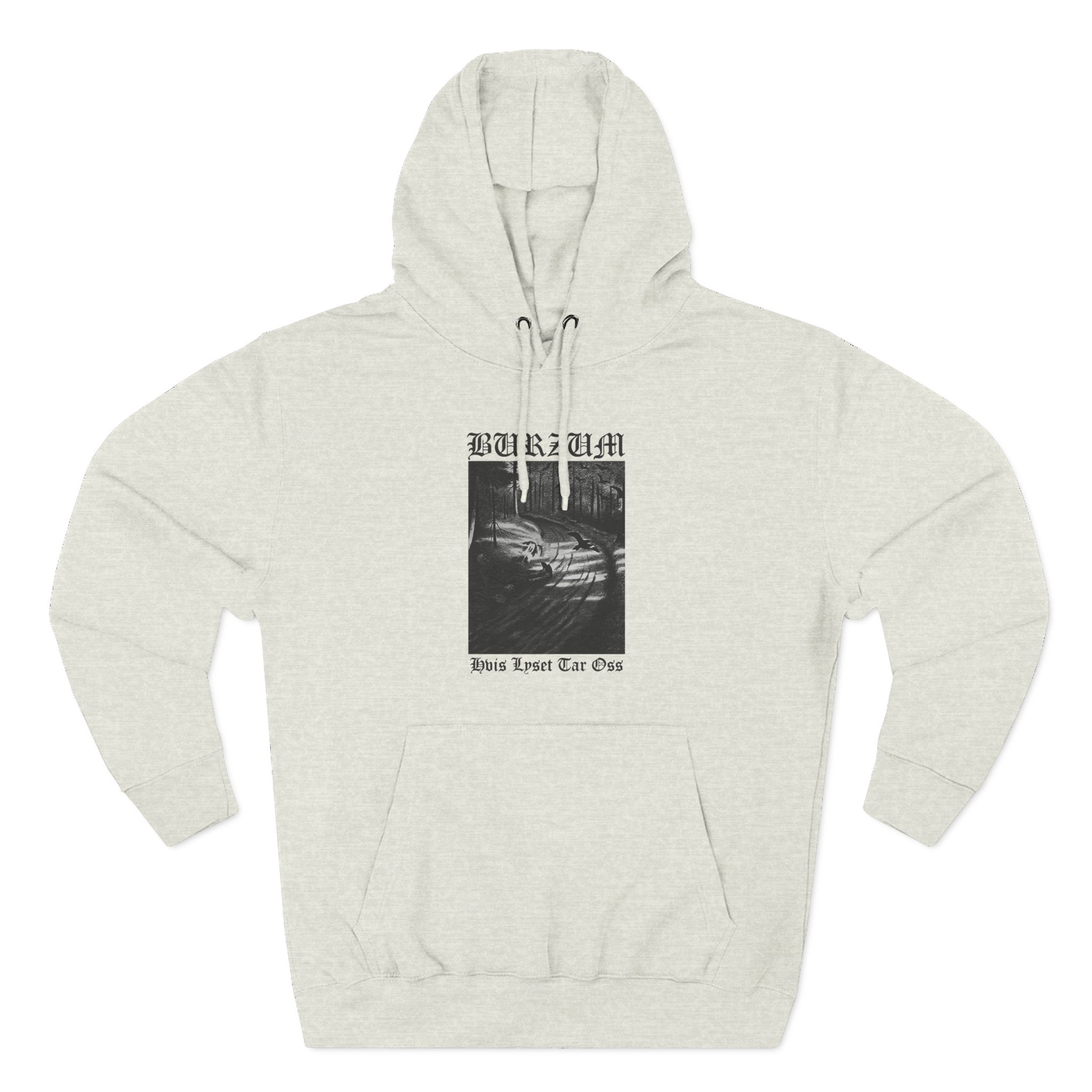 Burzum Hvis Lyset Tar Oss Three-Panel Fleece Hoodie