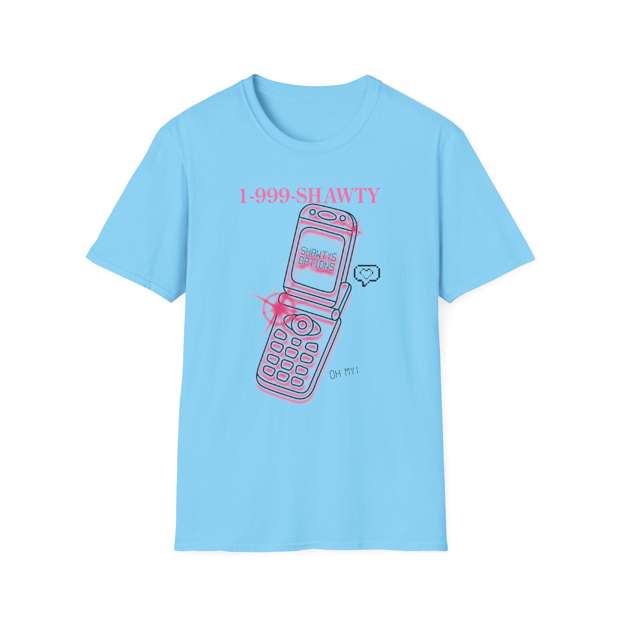 Shawty Bae Shawty Hotline Unisex Softstyle T-Shirt