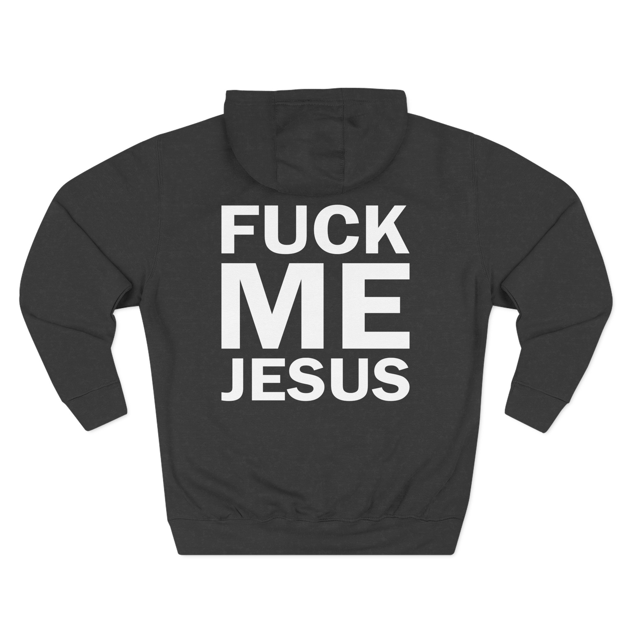 Marduk Fuck Me Jesus Three-Panel Fleece Hoodie