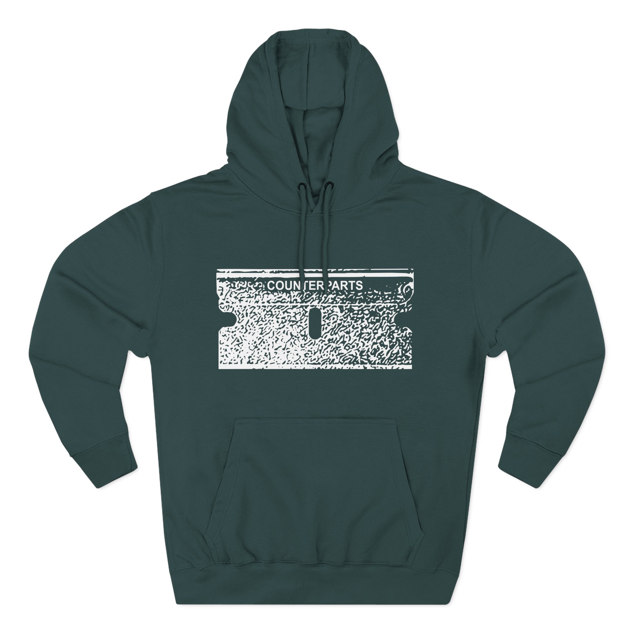 Counterparts Three-Panel Fleece Hoodie