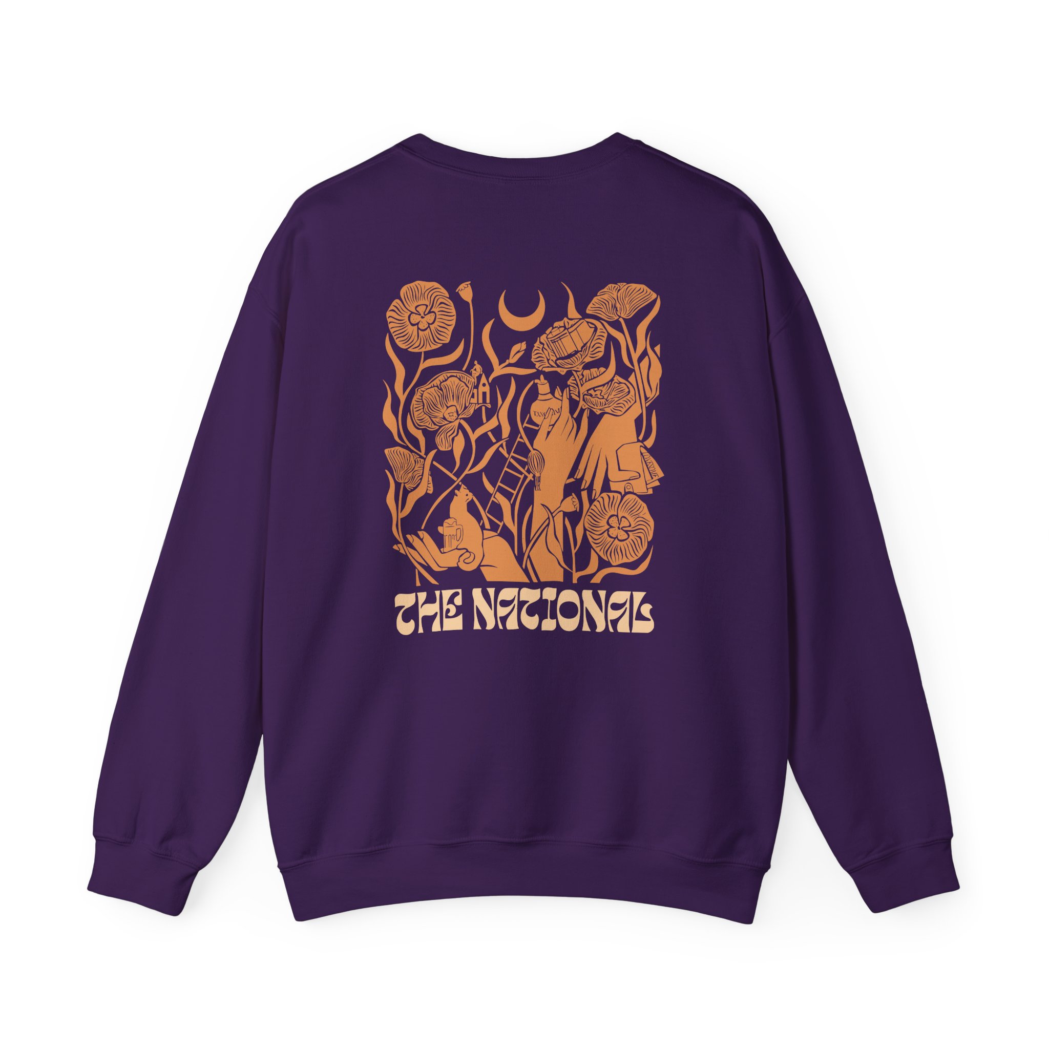 The National Lyric Garden Unisex Heavy Blend Crewneck Sweatshirt