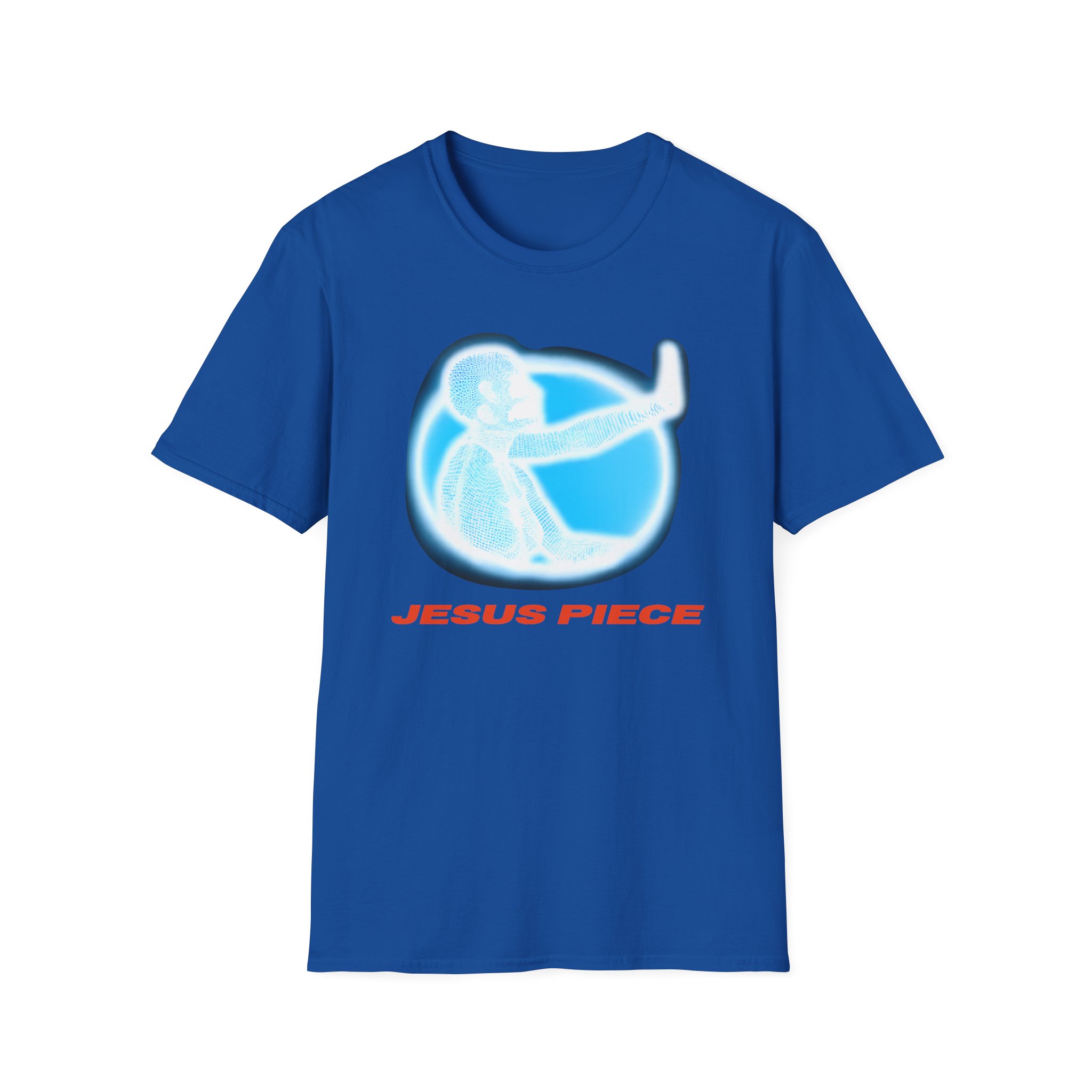 Jesus Piece Glow Unisex Softstyle T-Shirt