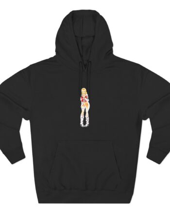 Kim Petras Three-Panel Fleece Hoodie