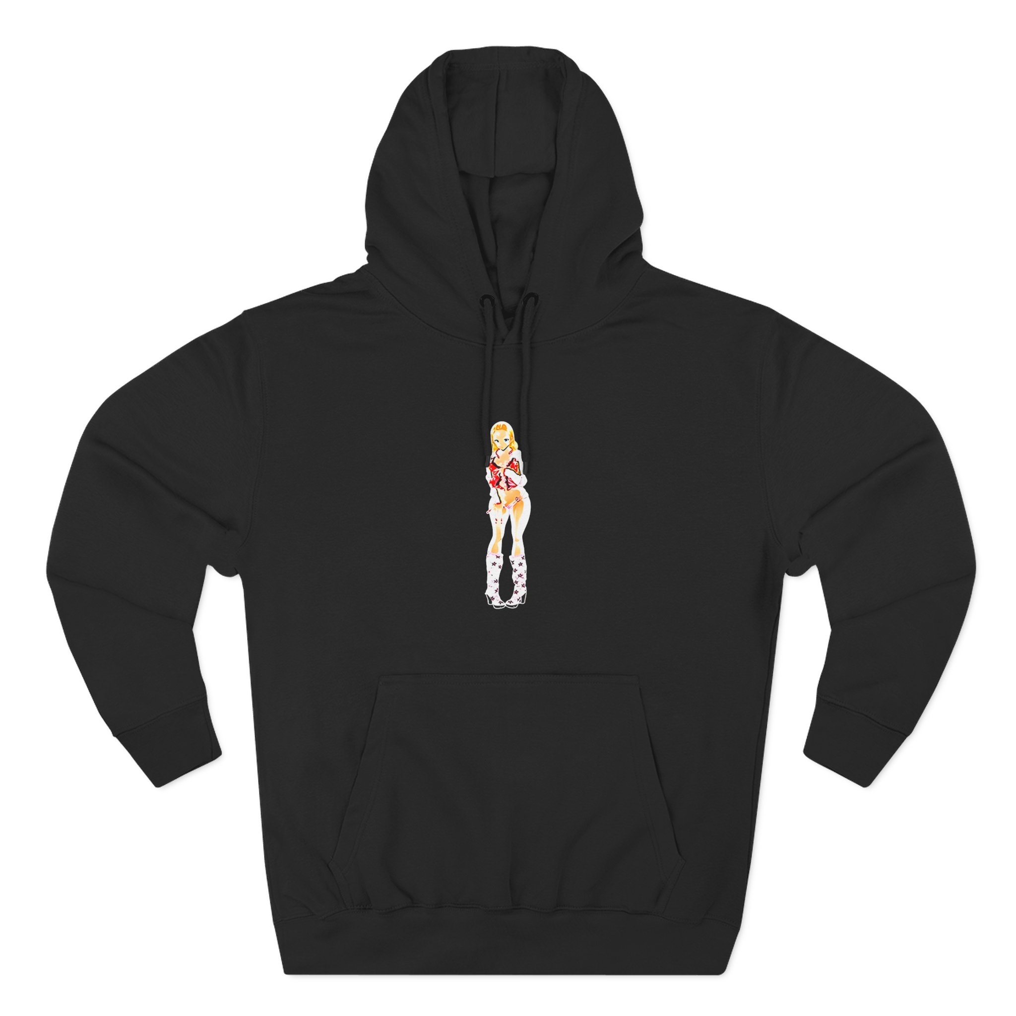 Kim Petras Three-Panel Fleece Hoodie