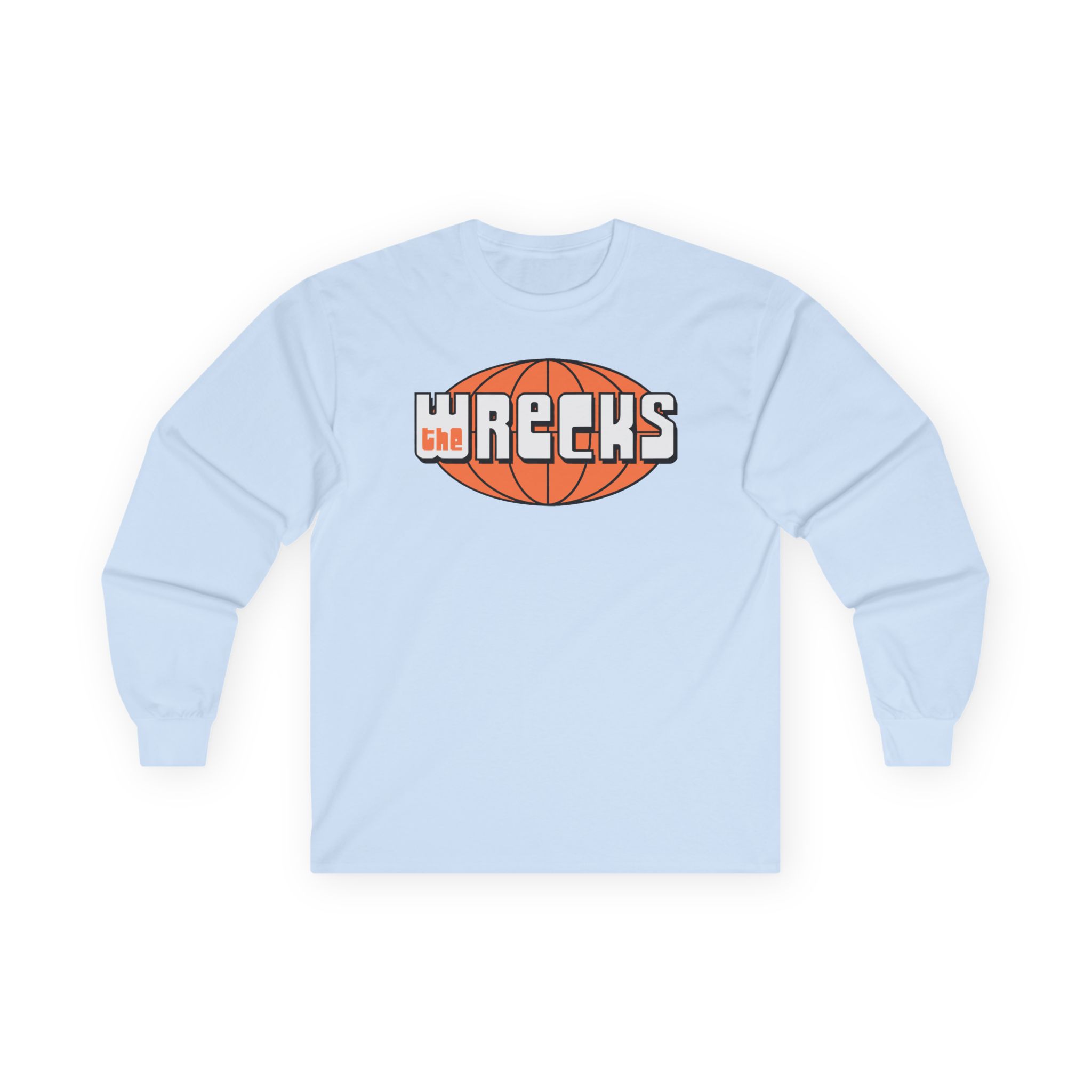 The Wrecks Retro Globe Unisex Ultra Cotton Long Sleeve Tee