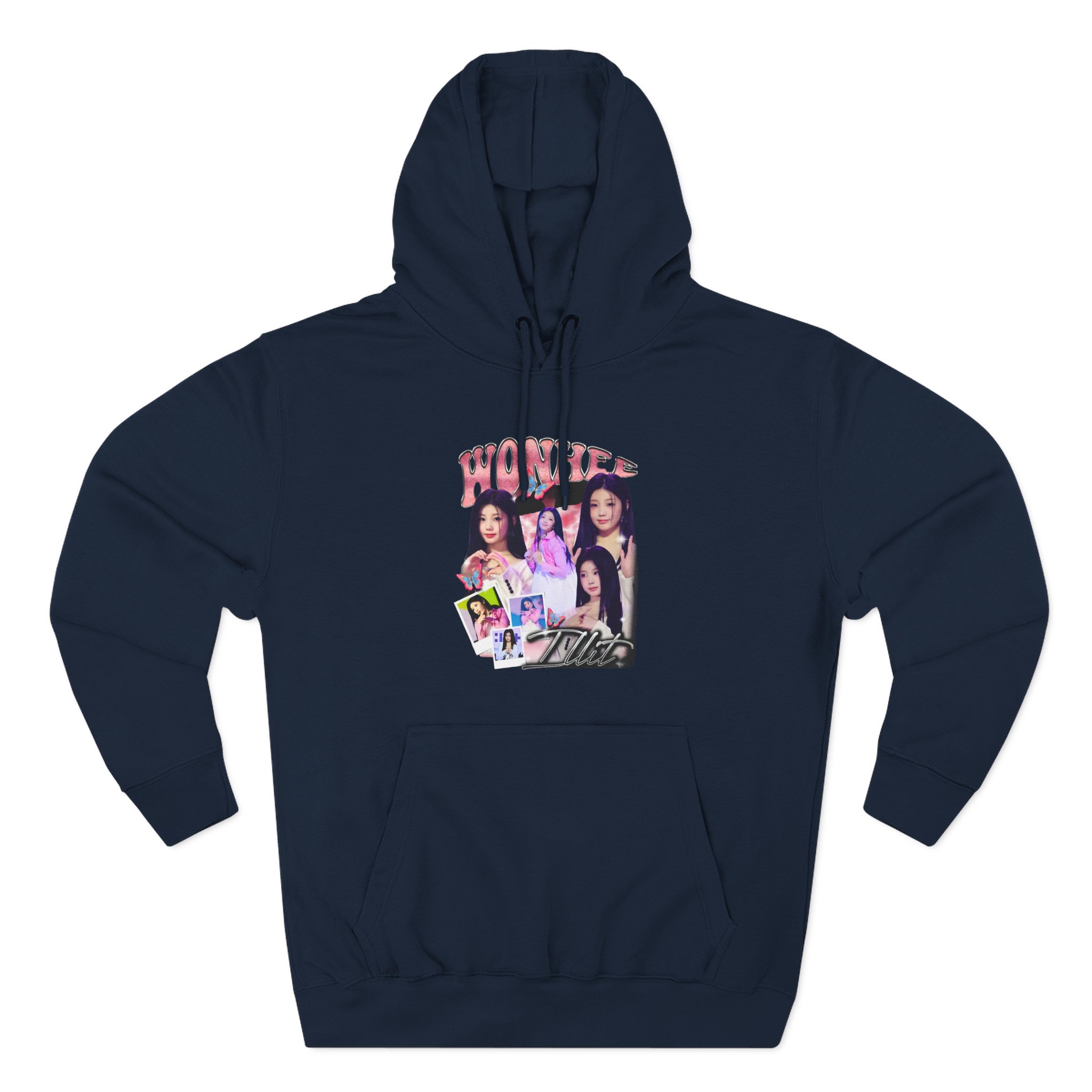 ILLIT Wonhee Three-Panel Fleece Hoodie