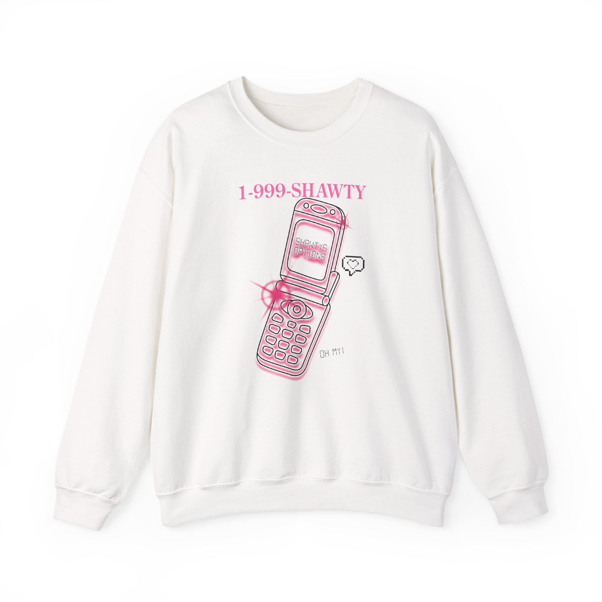 Shawty Bae Shawty Hotline Unisex Heavy Blendâ„¢ Crewneck Sweatshirt