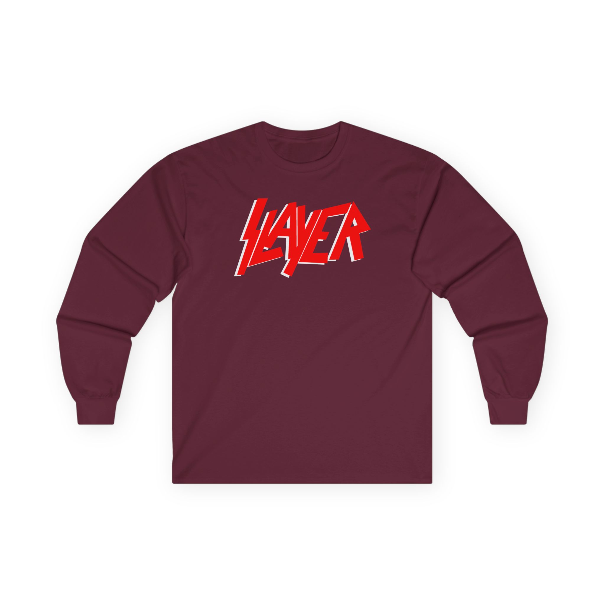Slayer Logo Unisex Ultra Cotton Long Sleeve Tee