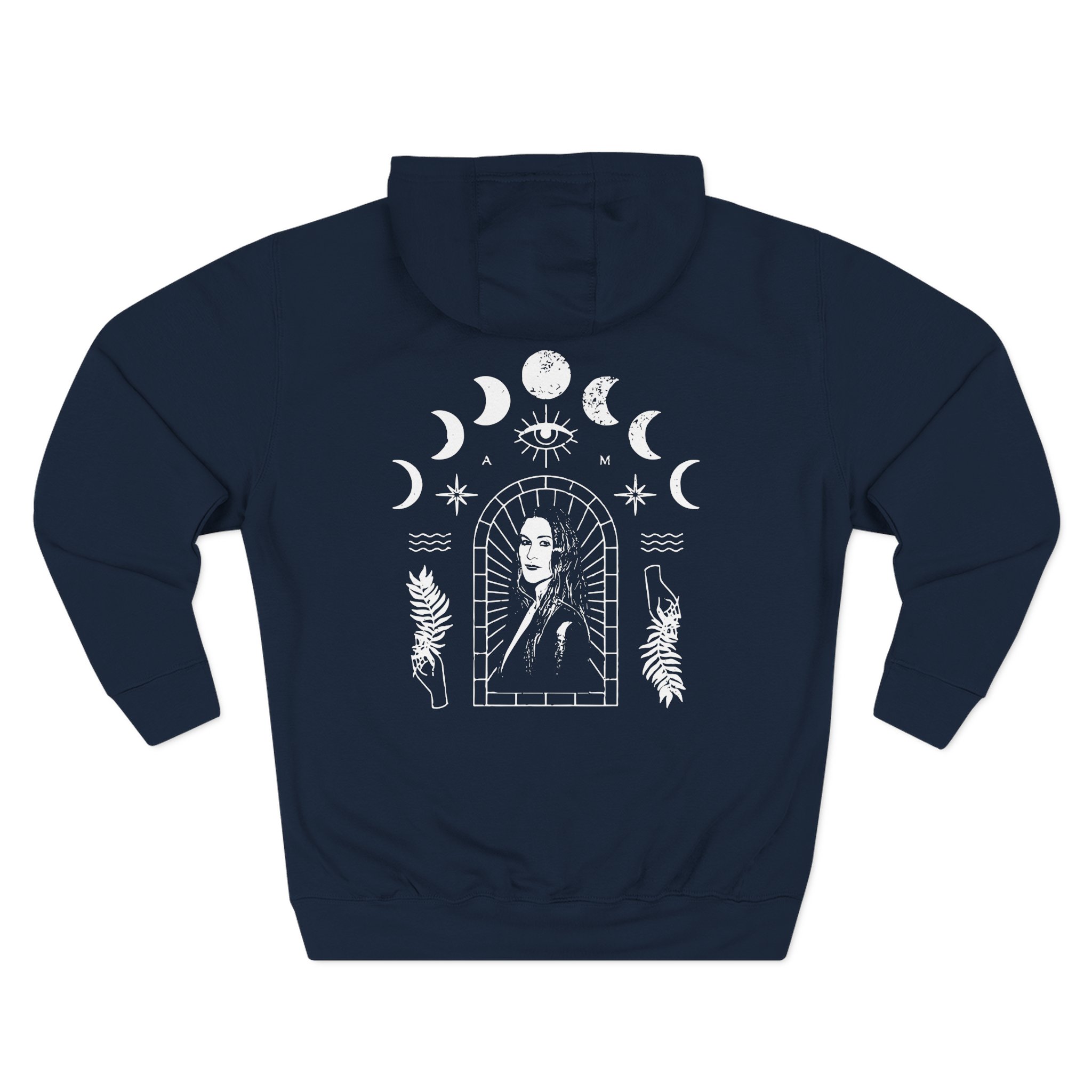 Alanis Morissette Three-Panel Fleece Hoodie