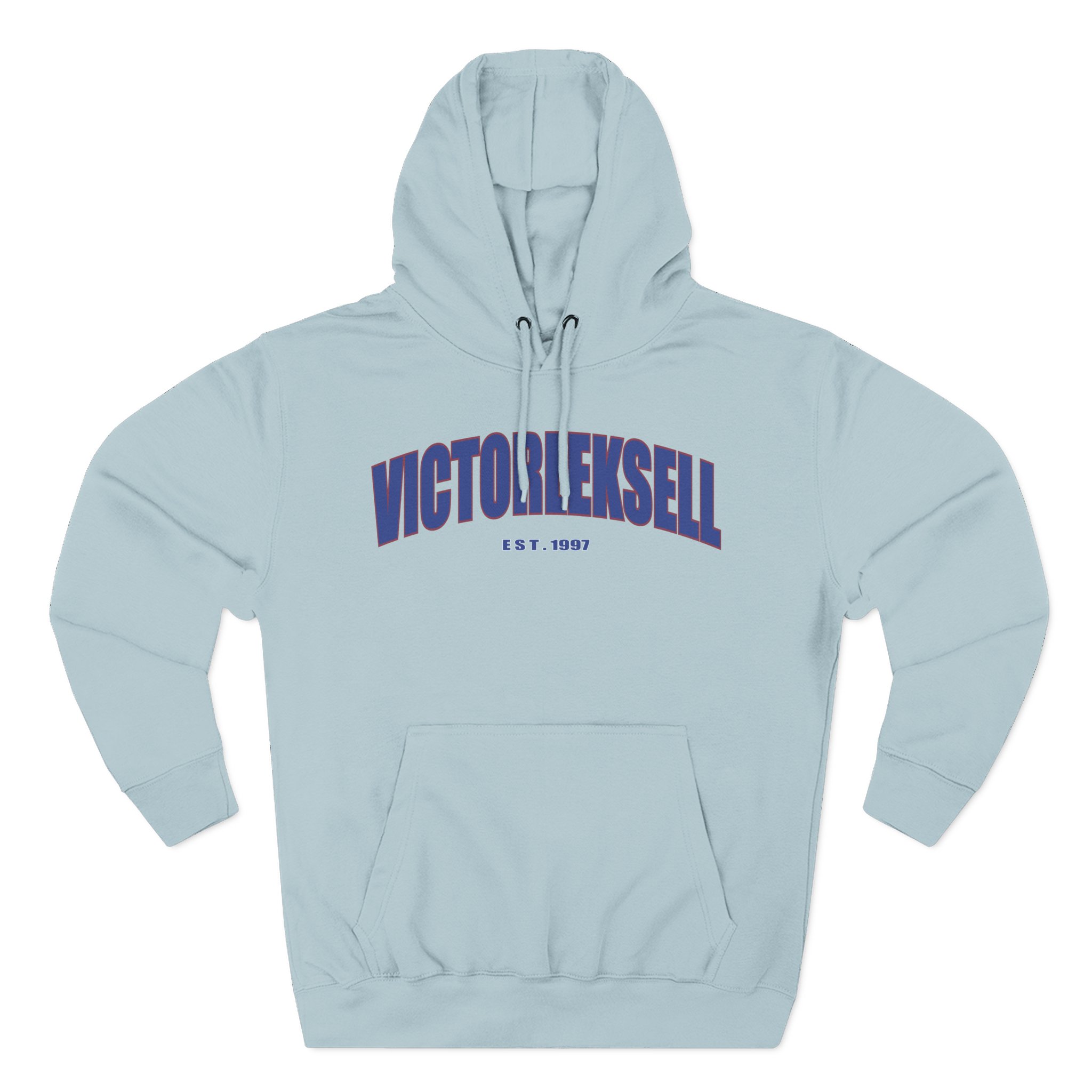 Victor Leksell Three-Panel Fleece Hoodie