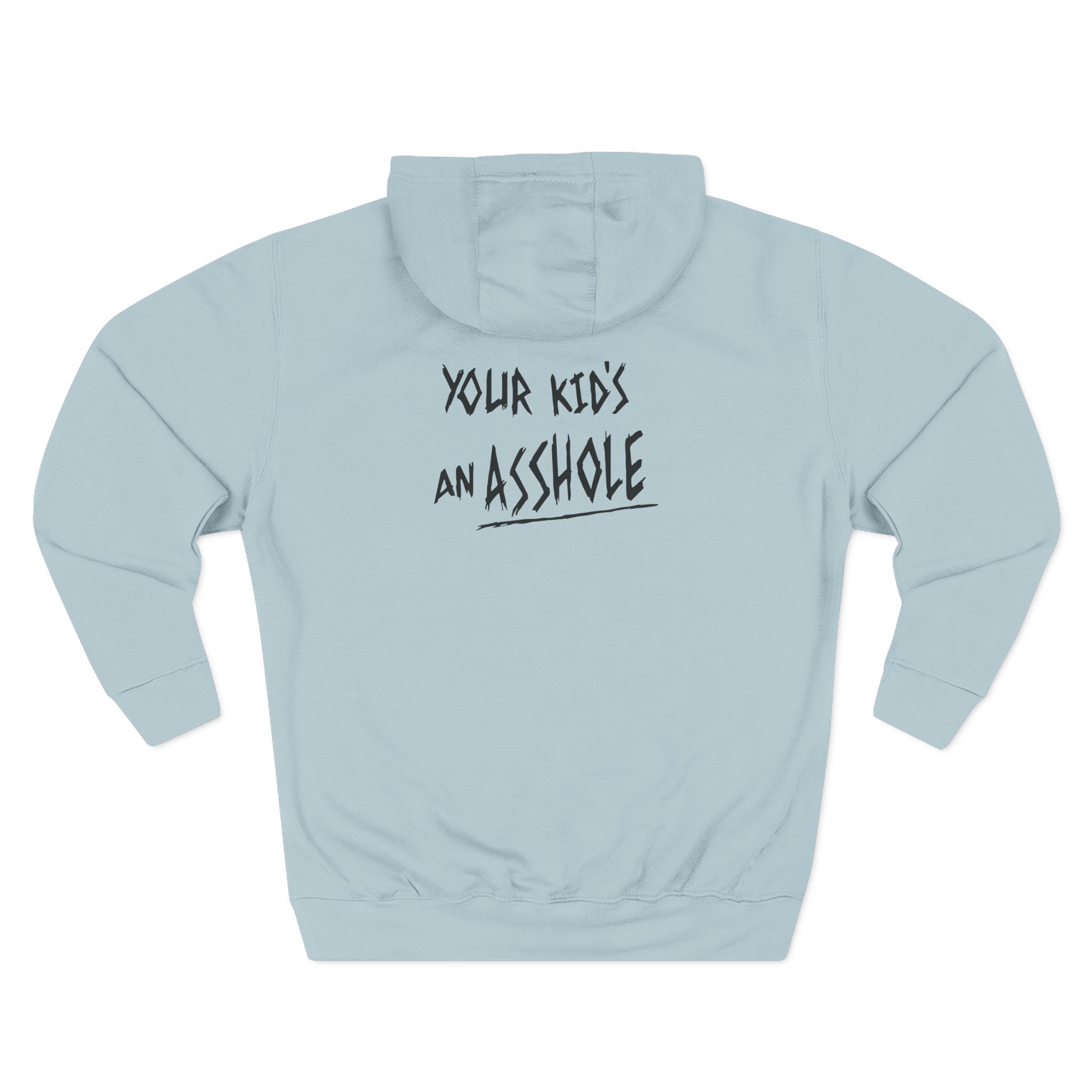 Iron Reagan Asshole Bush Three-Panel Fleece Hoodie