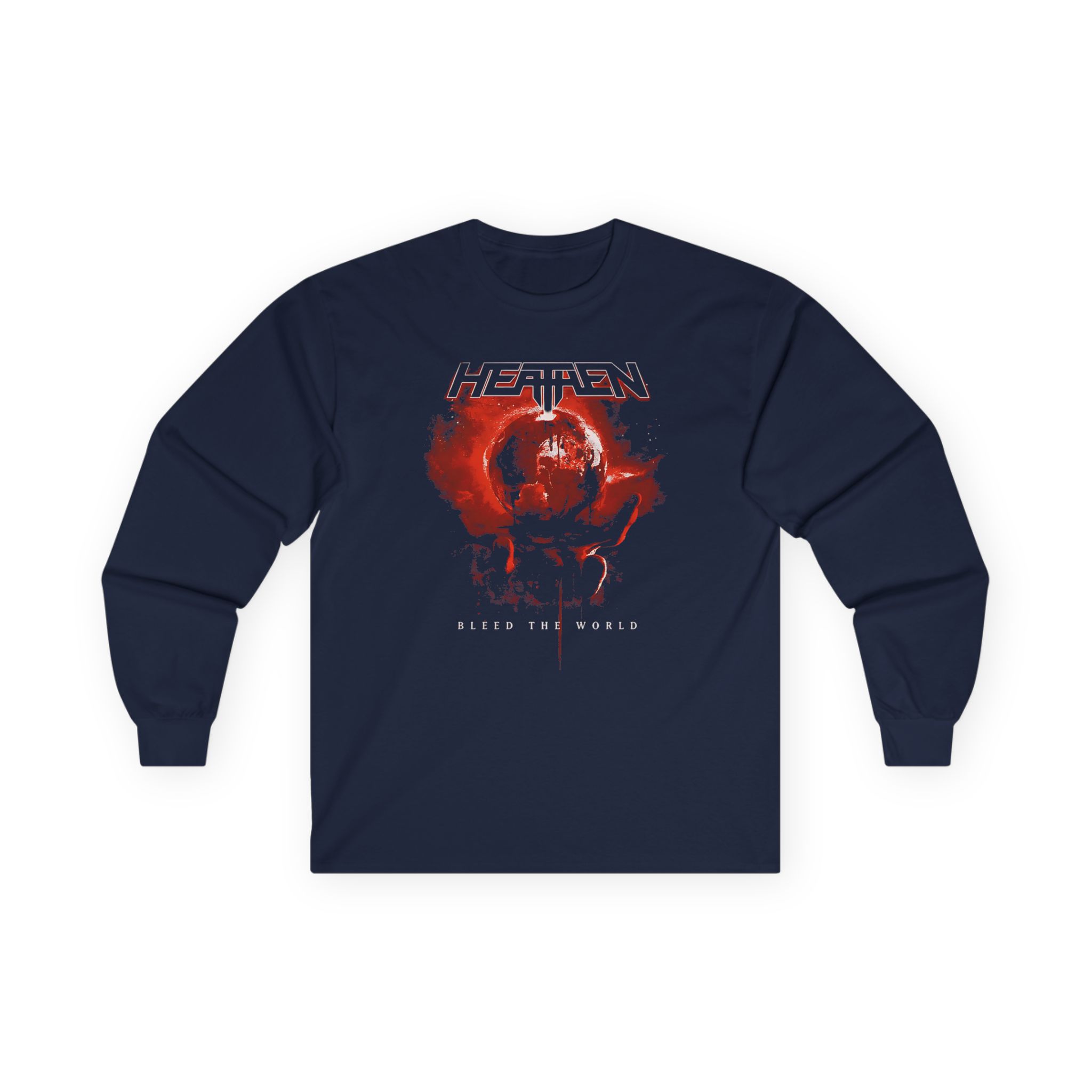 Heathen Bleed the World Unisex Ultra Cotton Long Sleeve Tee