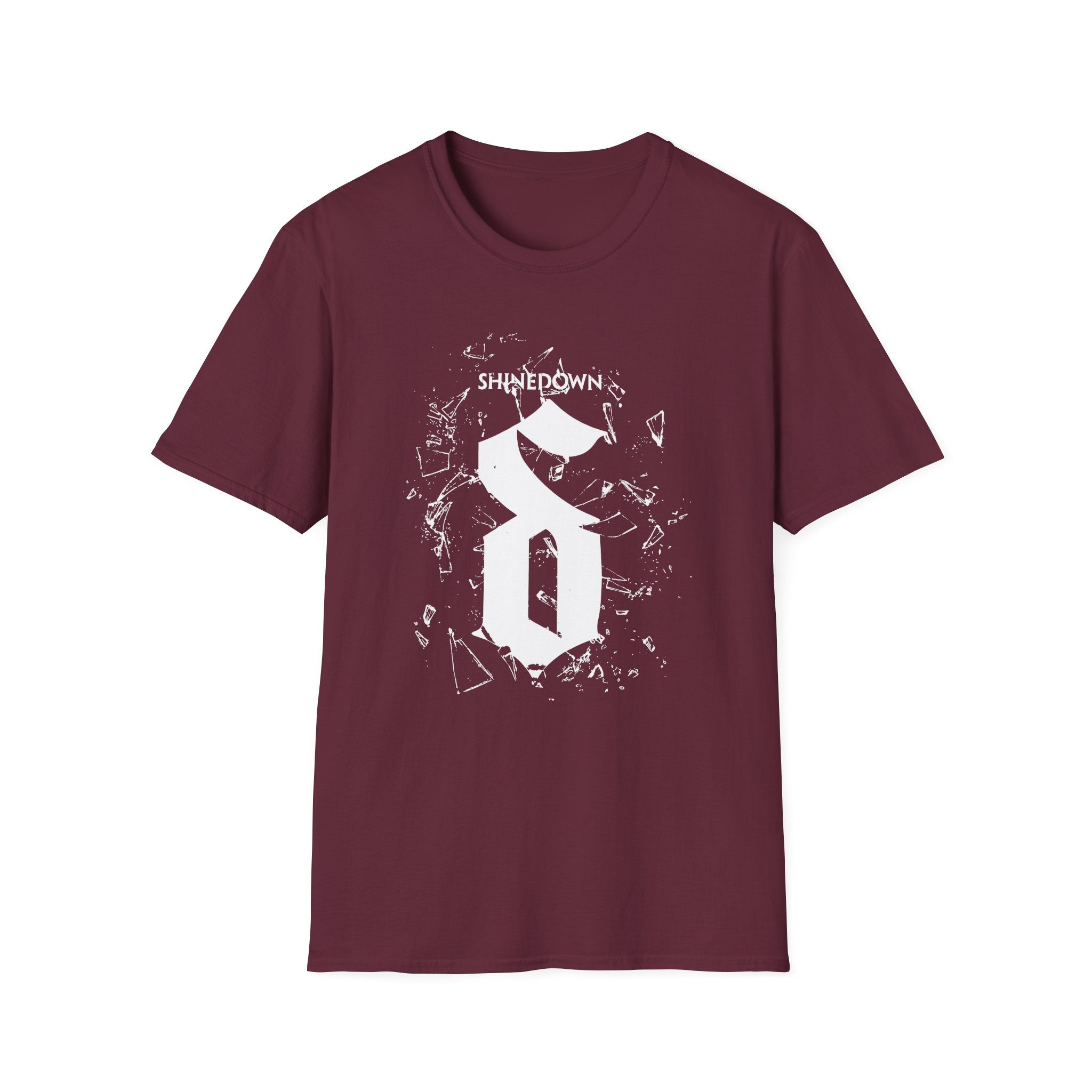 Shinedown Shattered Unisex Softstyle T-Shirt