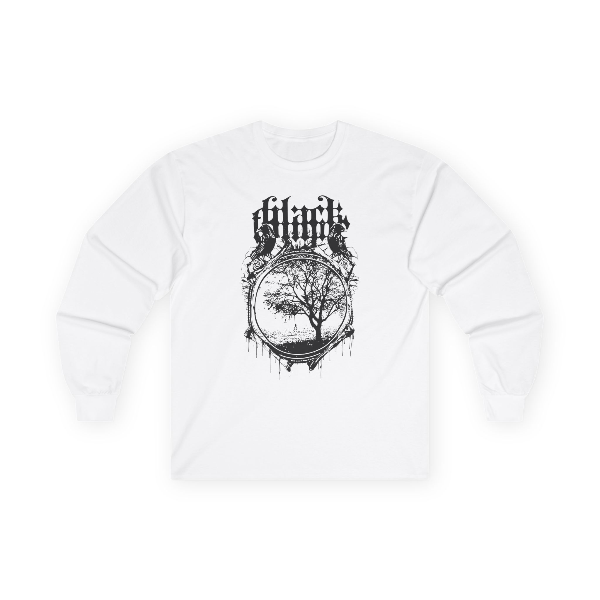 Black Tongue Murder Of Crows Unisex Ultra Cotton Long Sleeve Tee